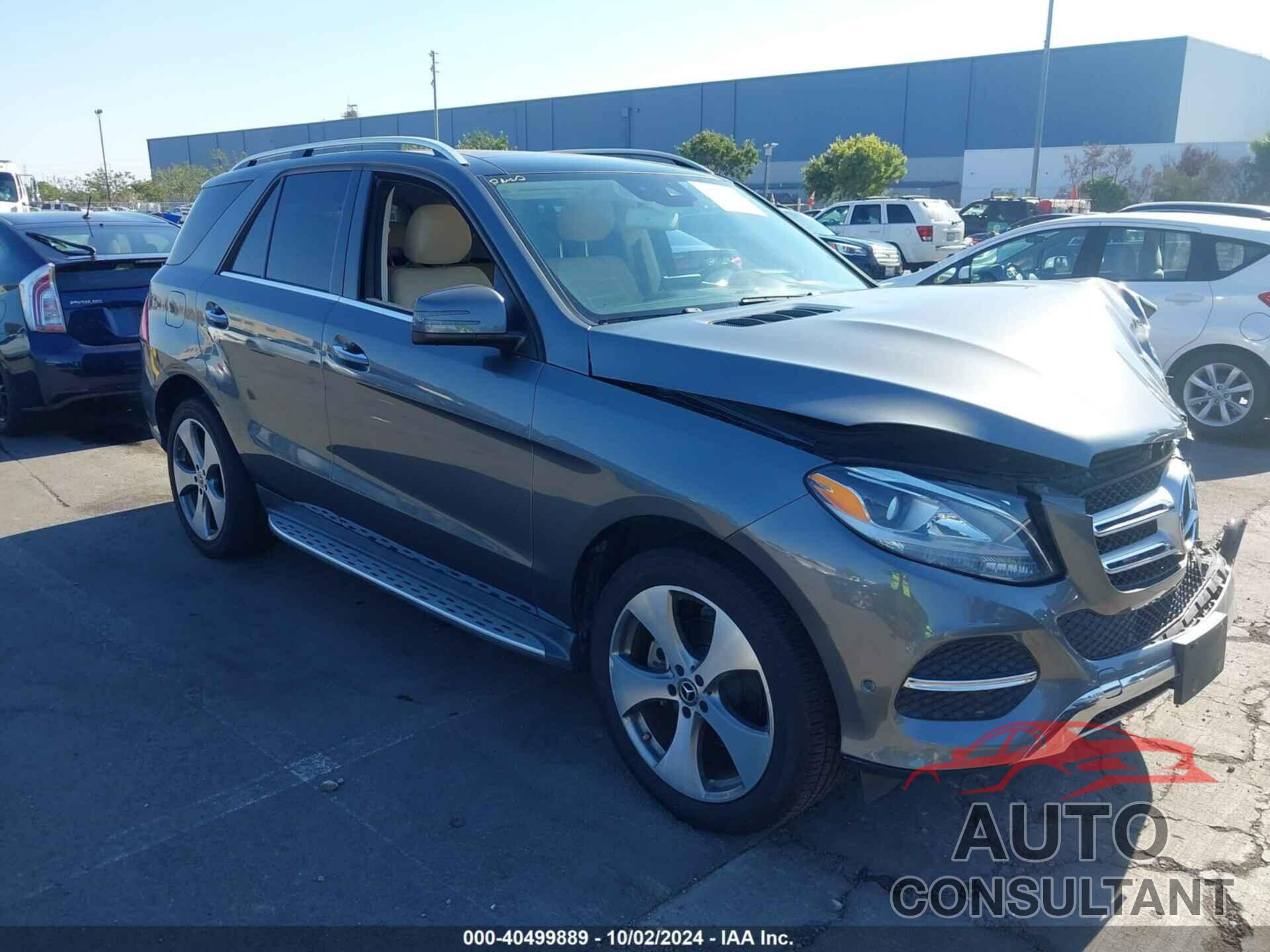MERCEDES-BENZ GLE 350 2017 - 4JGDA5JB0HA967656