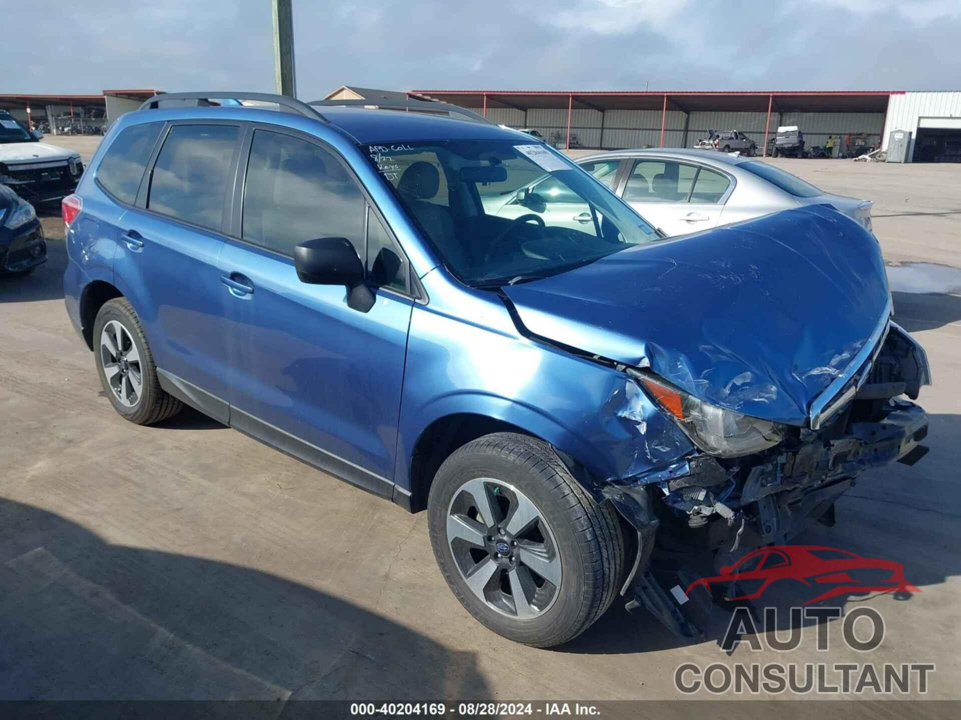 SUBARU FORESTER 2018 - JF2SJABC6JH522753