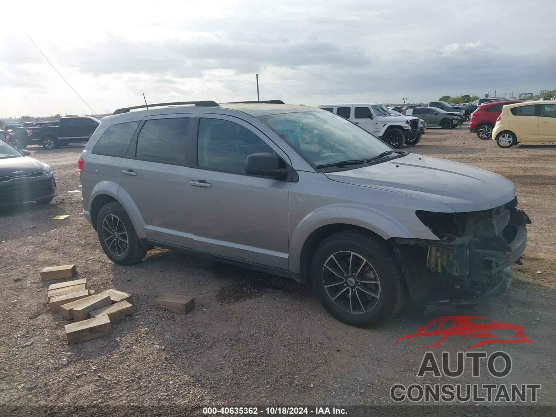 DODGE JOURNEY 2018 - 3C4PDCAB7JT448132