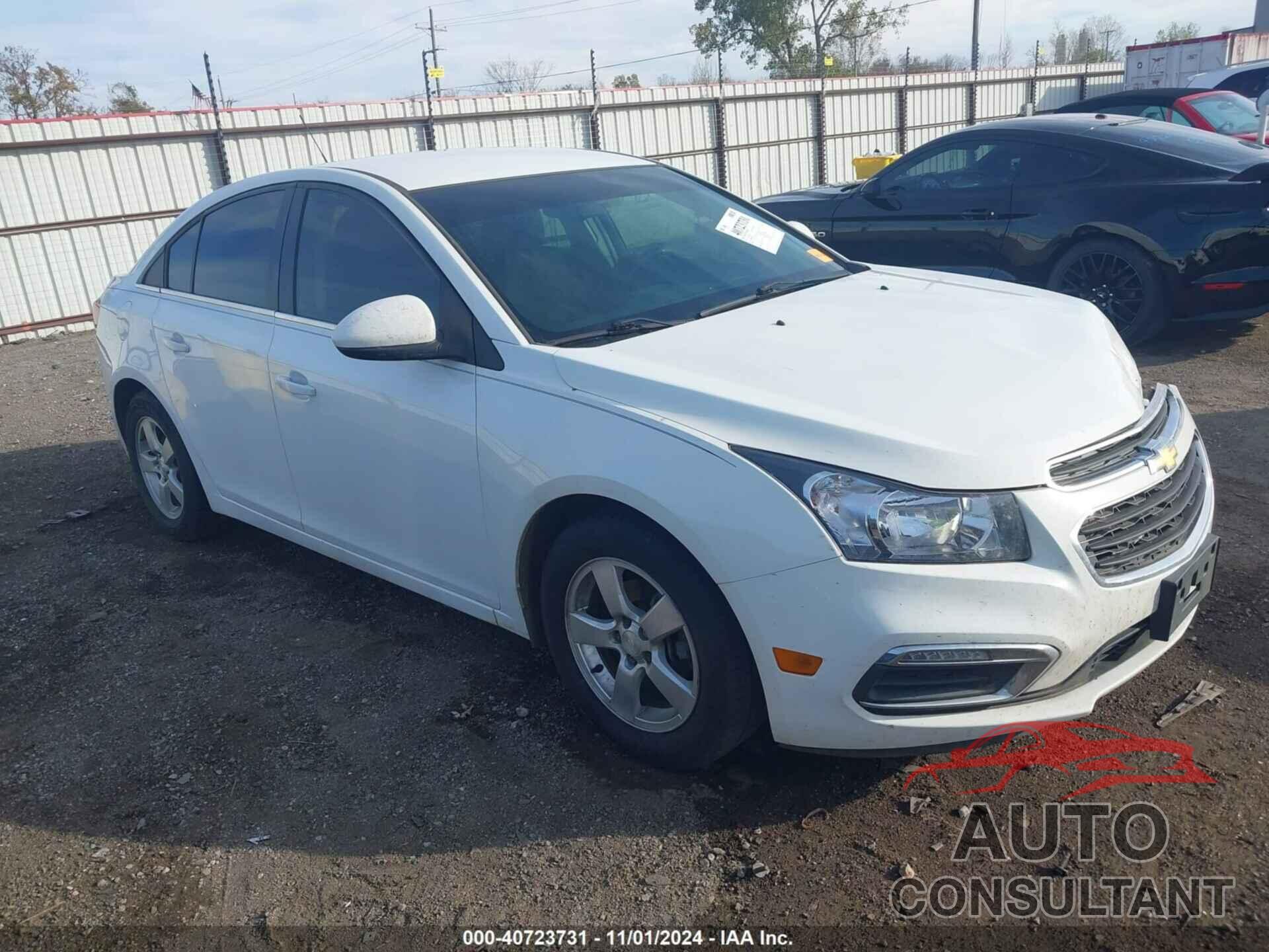 CHEVROLET CRUZE LIMITED 2016 - 1G1PE5SB8G7161492