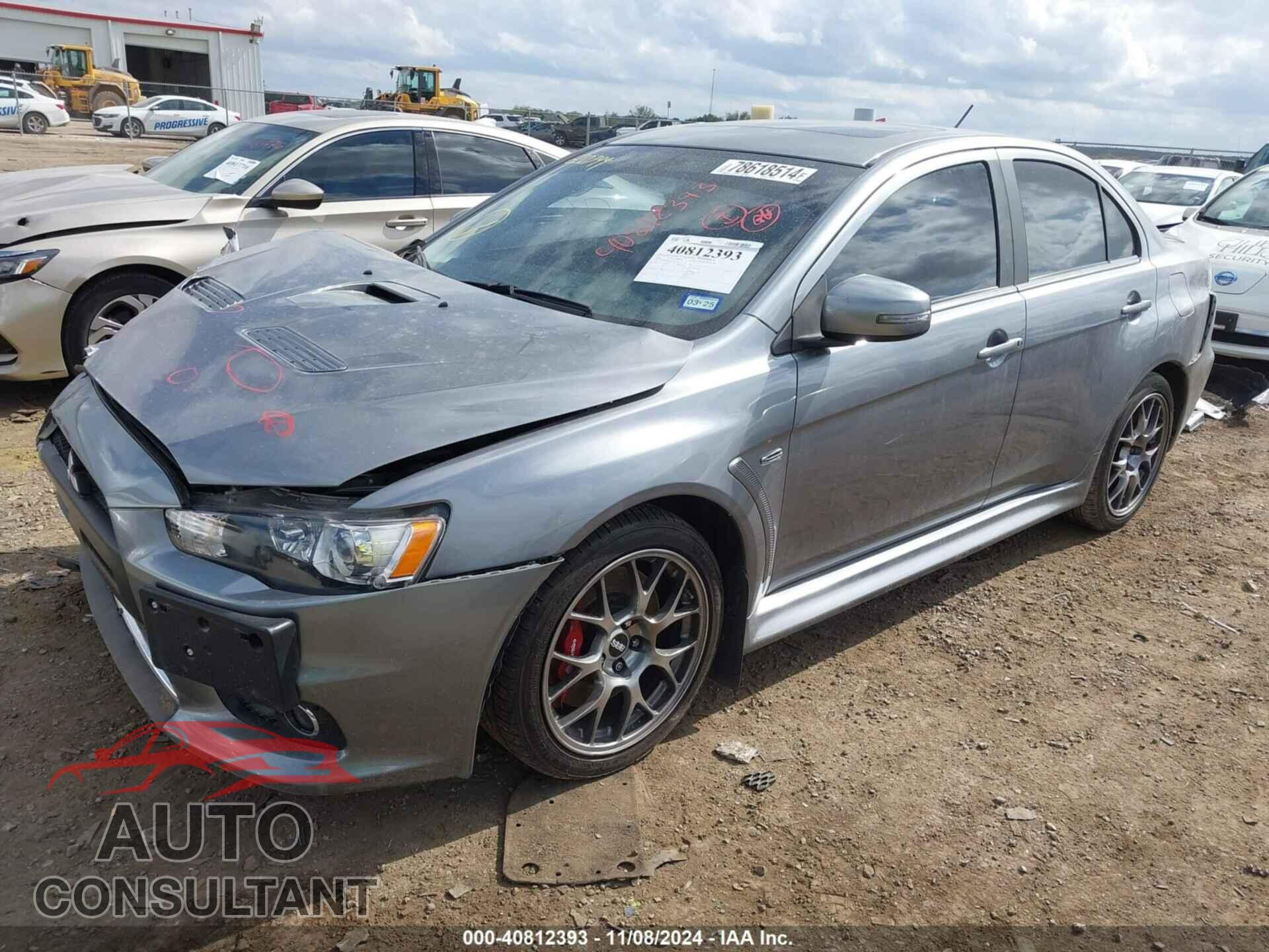 MITSUBISHI LANCER EVOLUTION 2015 - JA32W5FV4FU008772
