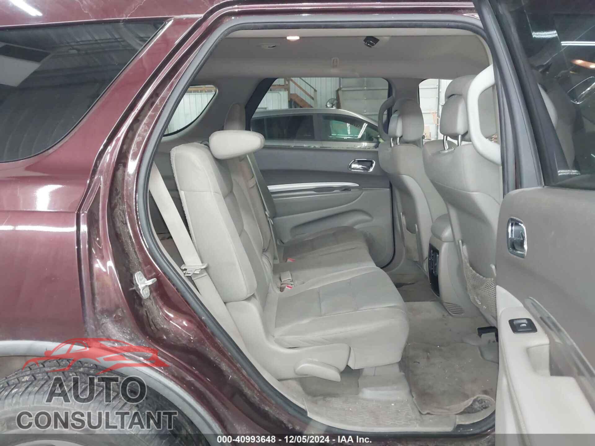 DODGE DURANGO 2012 - 1C4RDJAG5CC195707