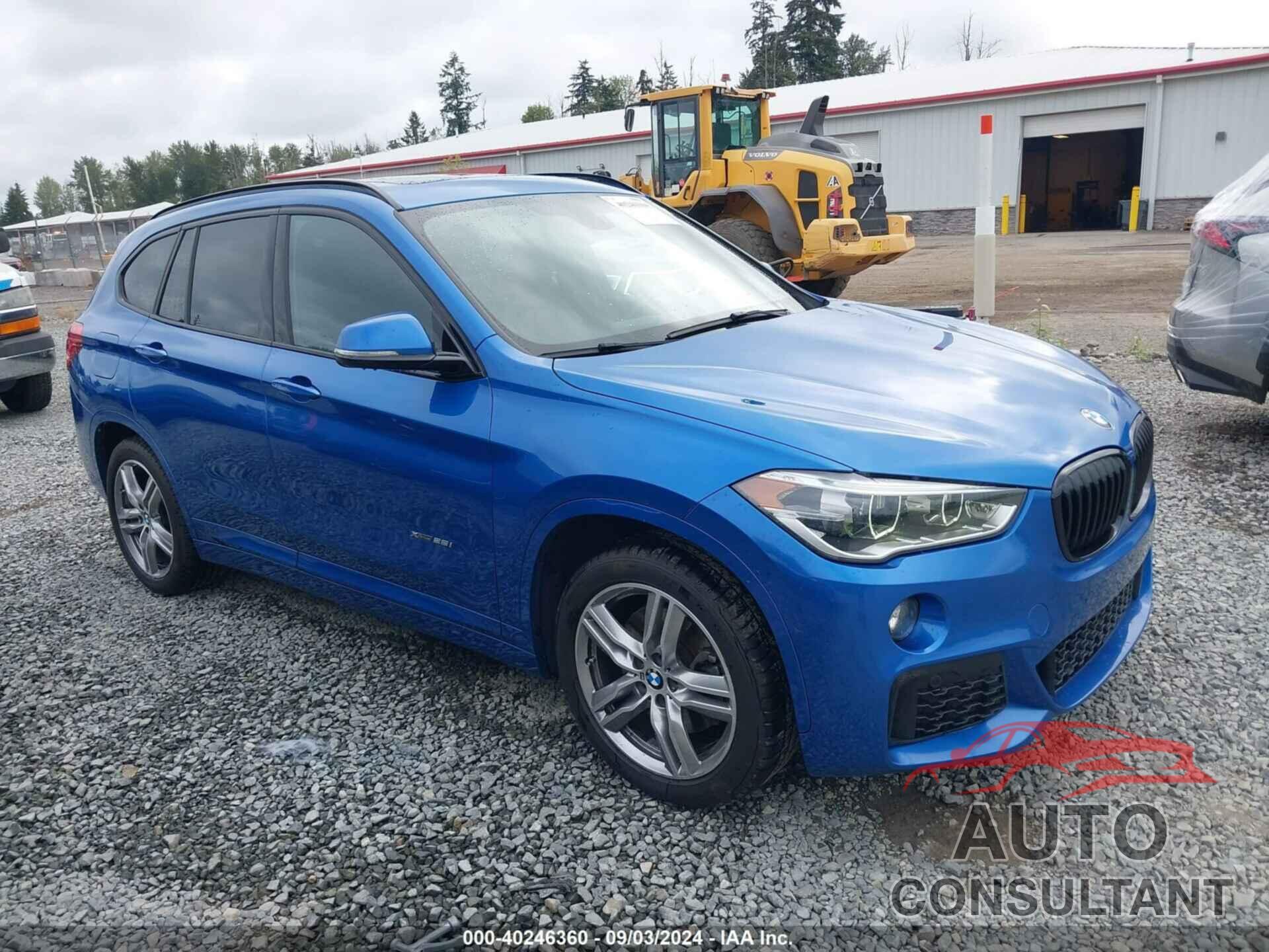 BMW X1 2017 - WBXHT3C31H5F77836