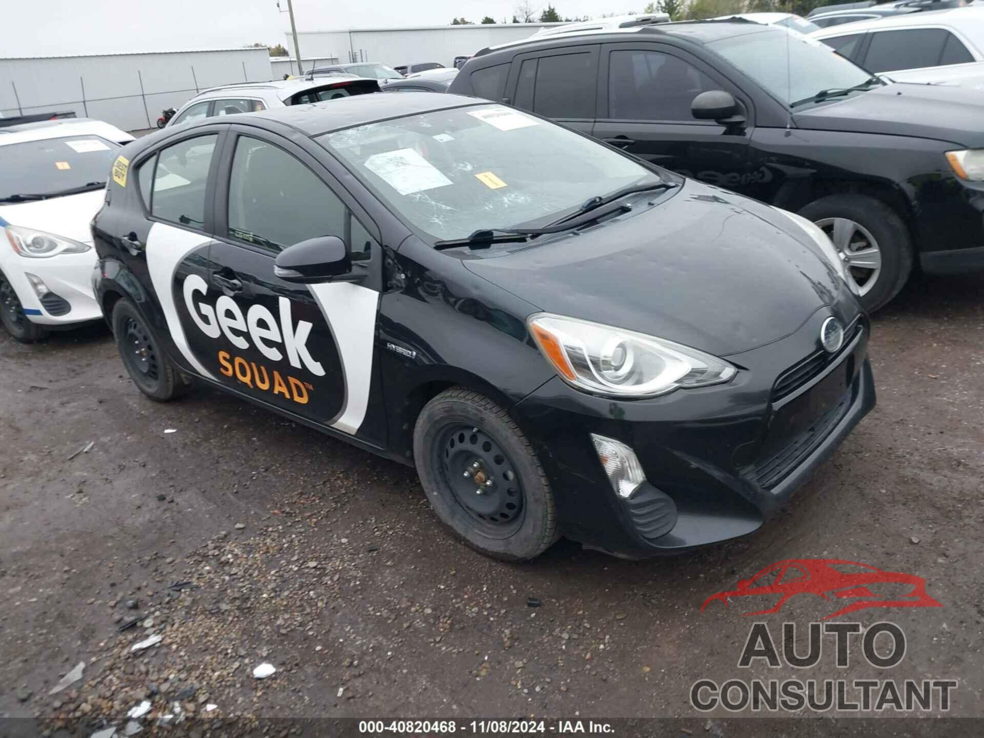 TOYOTA PRIUS C 2016 - JTDKDTB31G1126166