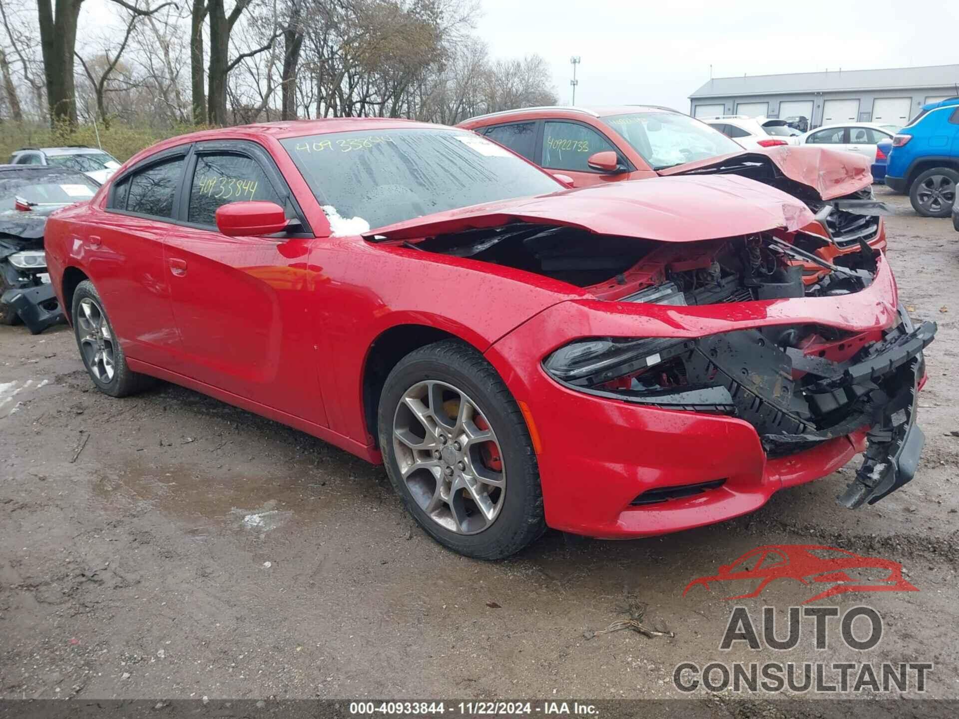 DODGE CHARGER 2016 - 2C3CDXJG4GH127835