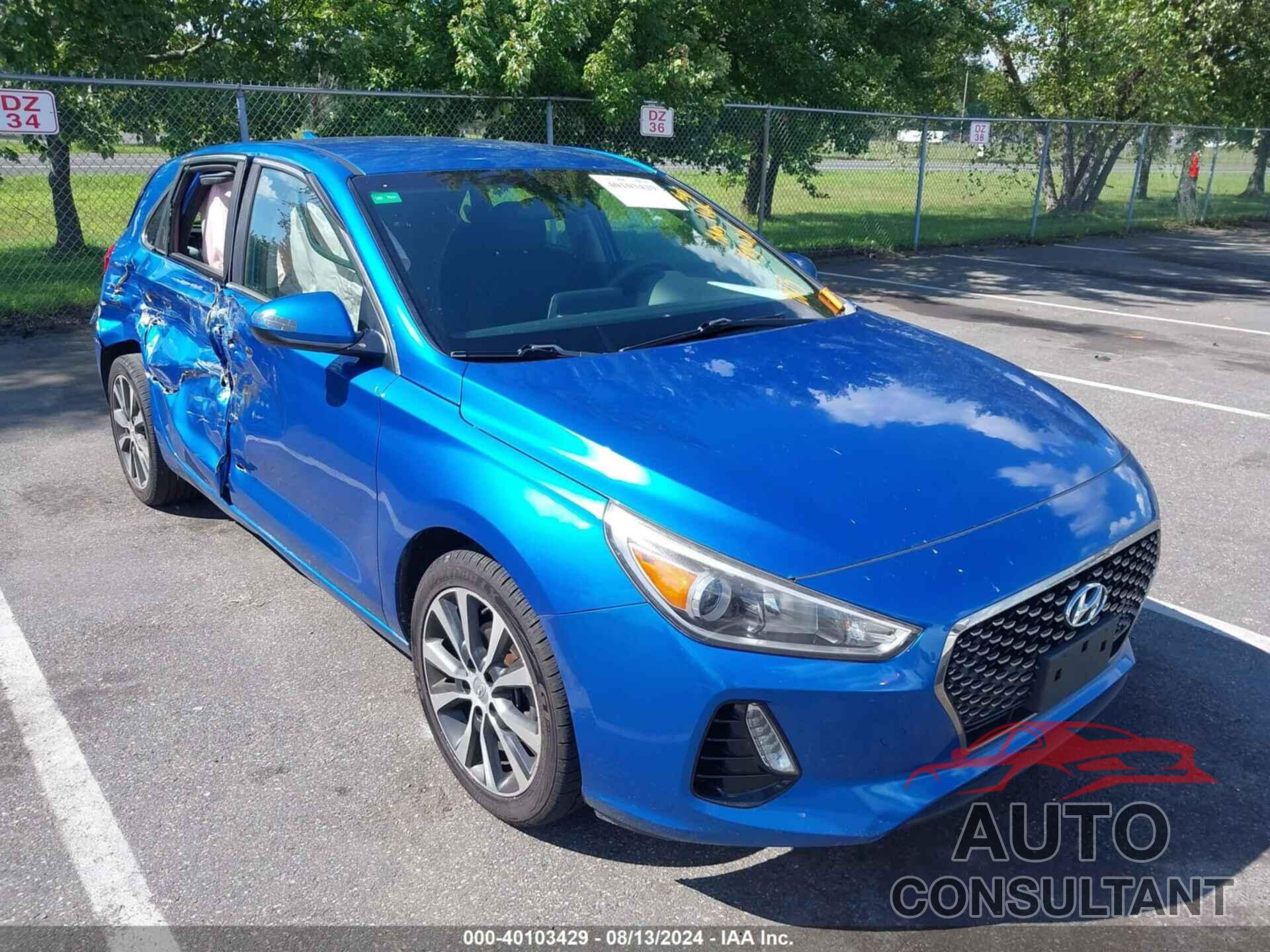 HYUNDAI ELANTRA GT 2018 - KMHH35LE8JU027421