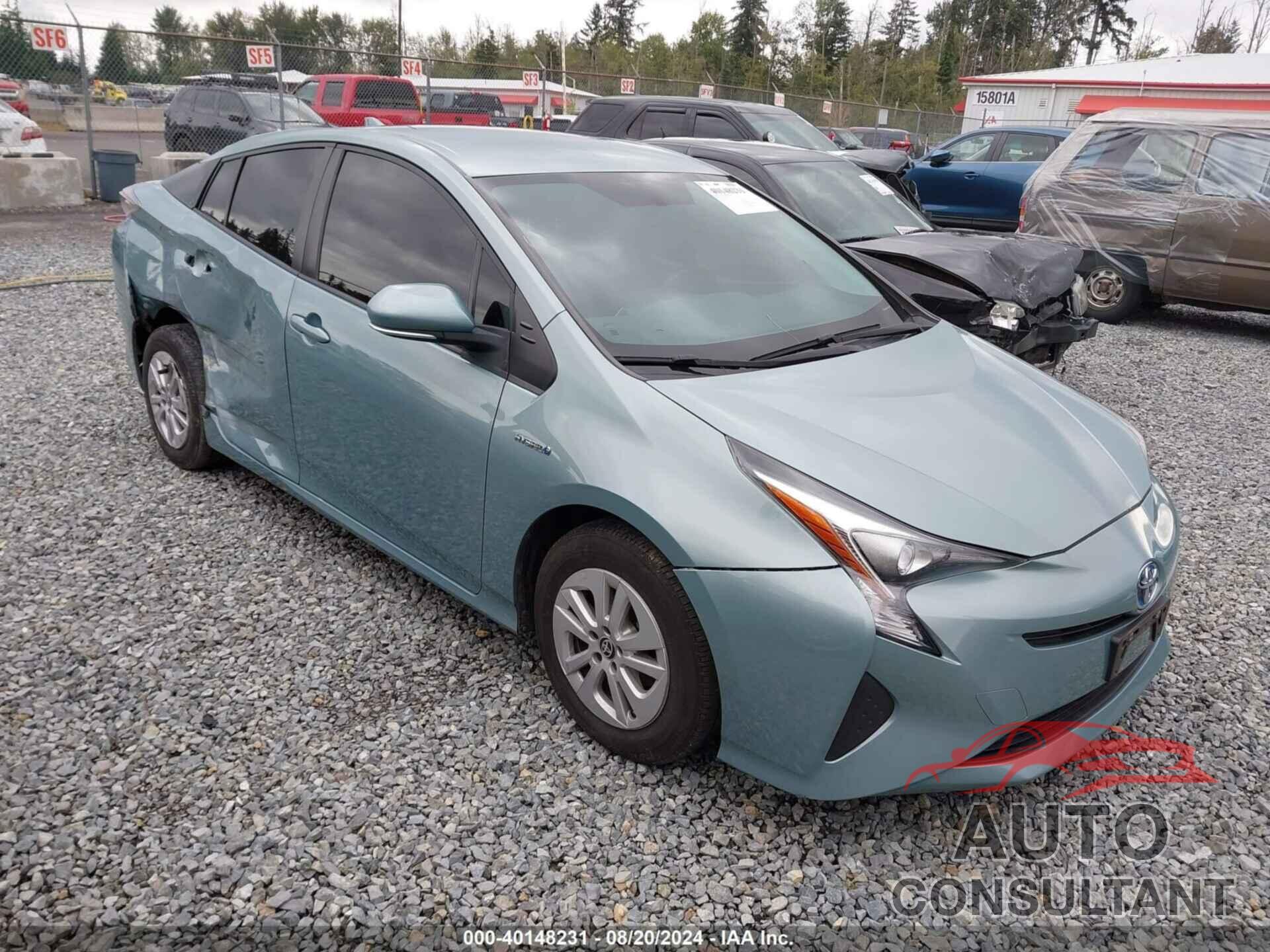 TOYOTA PRIUS 2016 - JTDKBRFU5X3526635