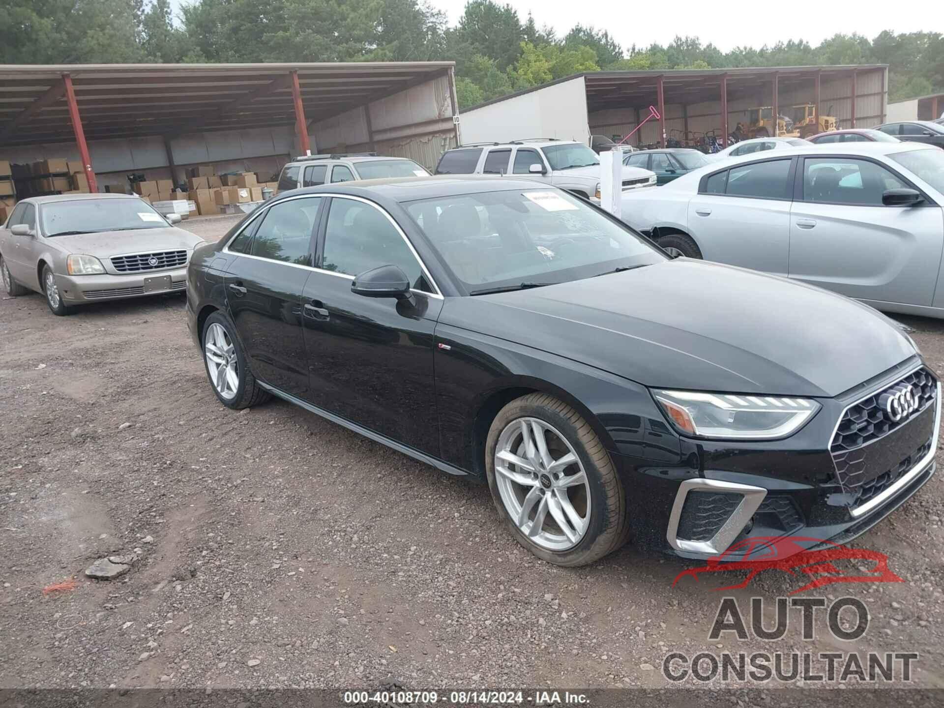 AUDI A4 2022 - WAUEAAF44NN014929