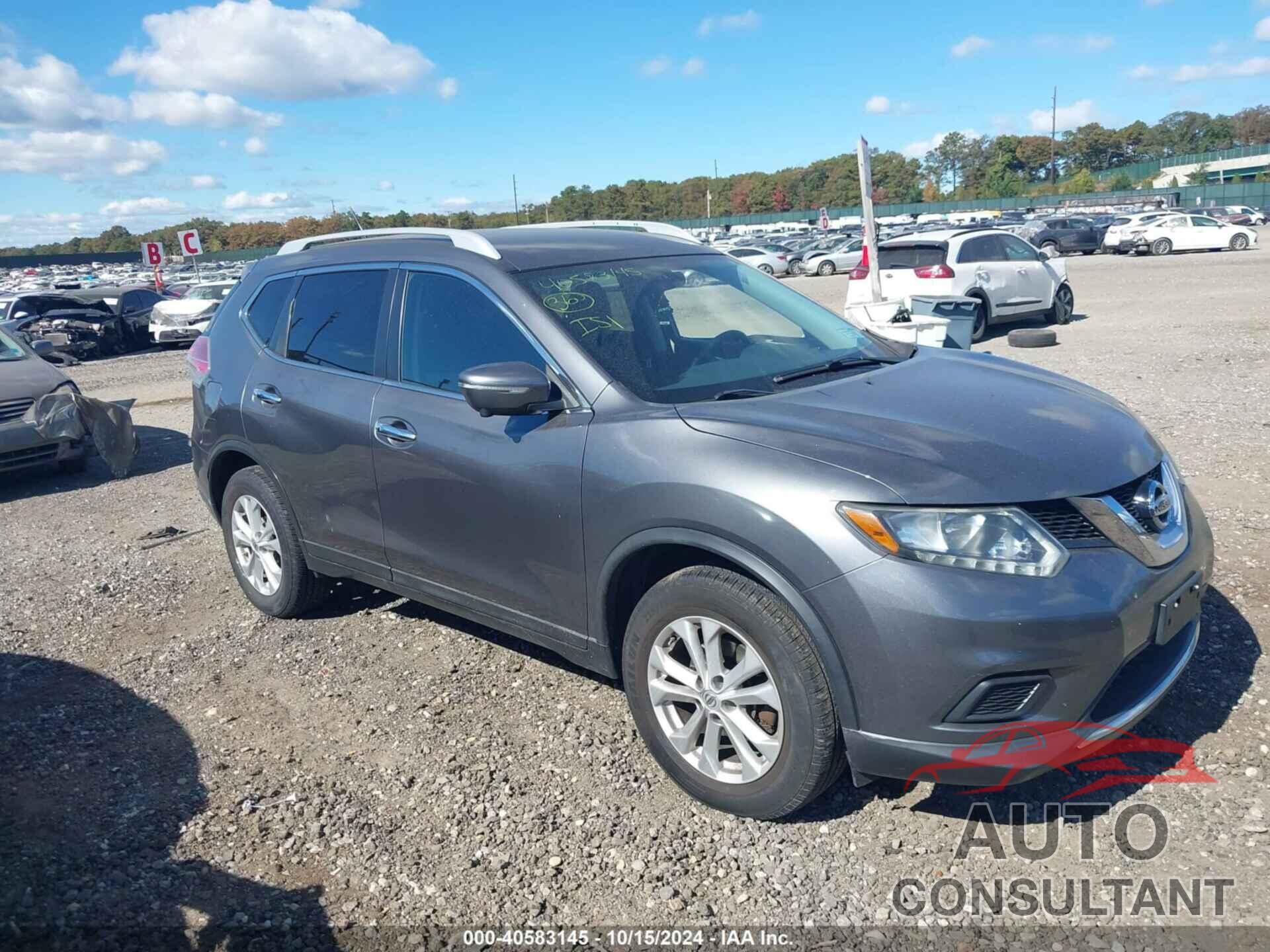 NISSAN ROGUE 2014 - 5N1AT2MV0EC819492