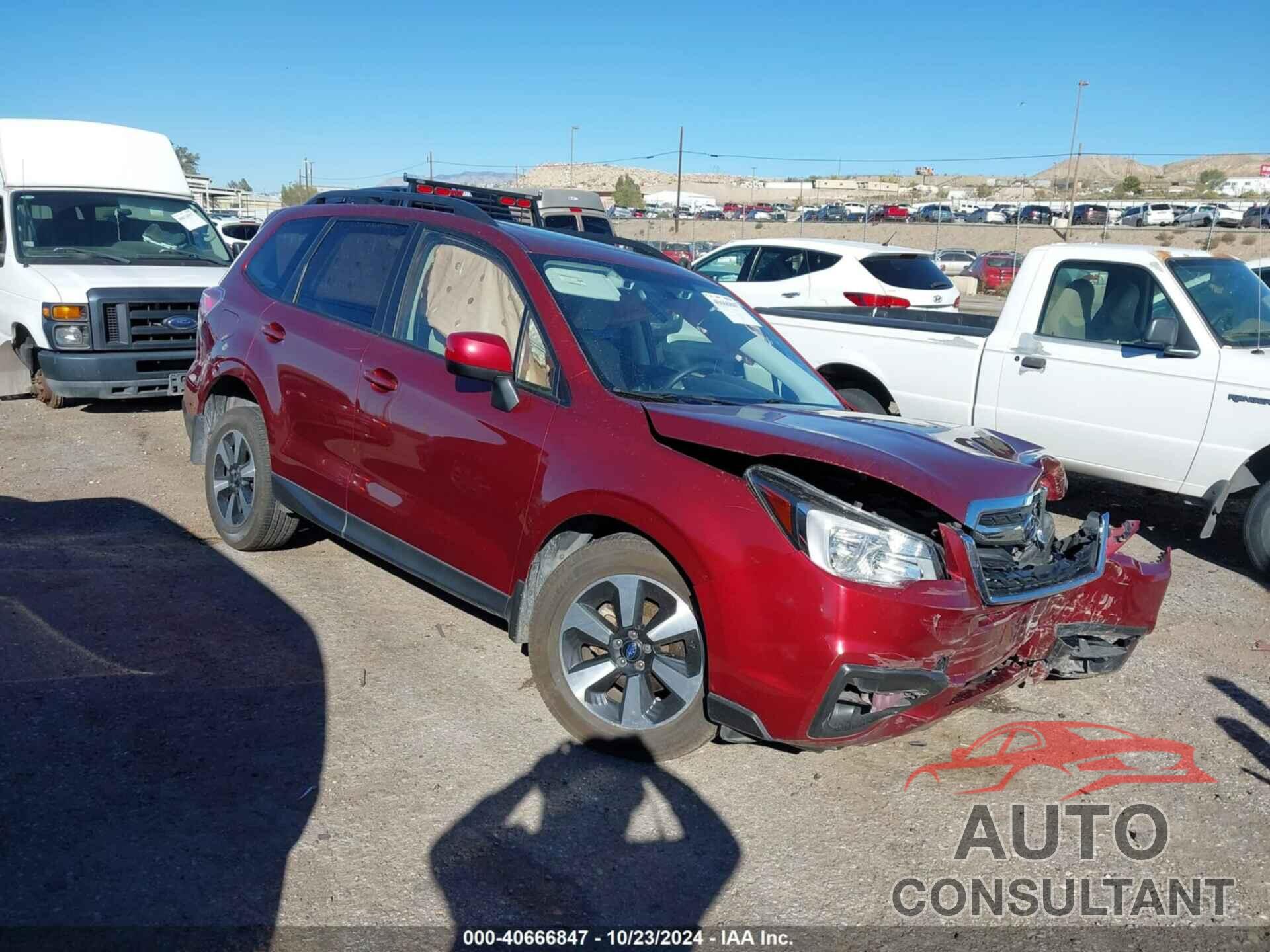 SUBARU FORESTER 2017 - JF2SJAGC1HH494329