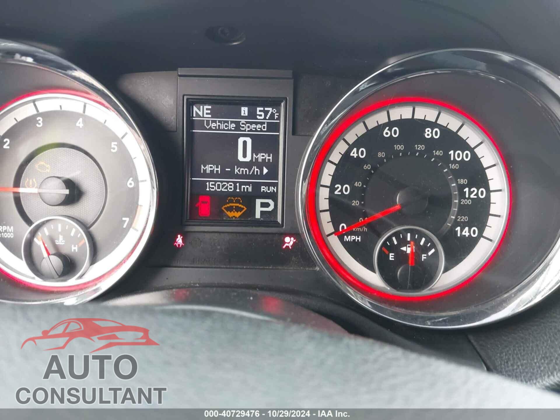 DODGE DURANGO 2013 - 1C4RDJAG7DC682473