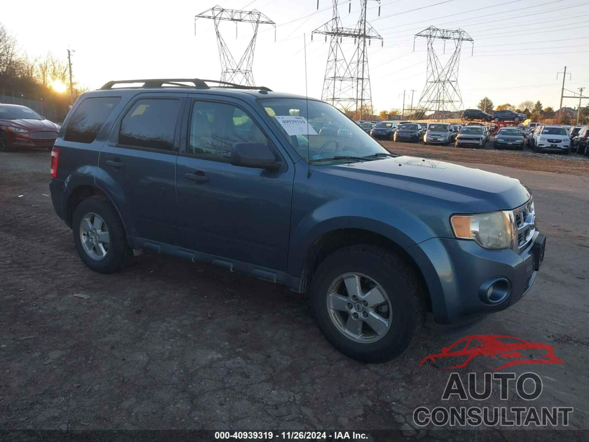 FORD ESCAPE 2011 - 1FMCU9DG4BKA66485