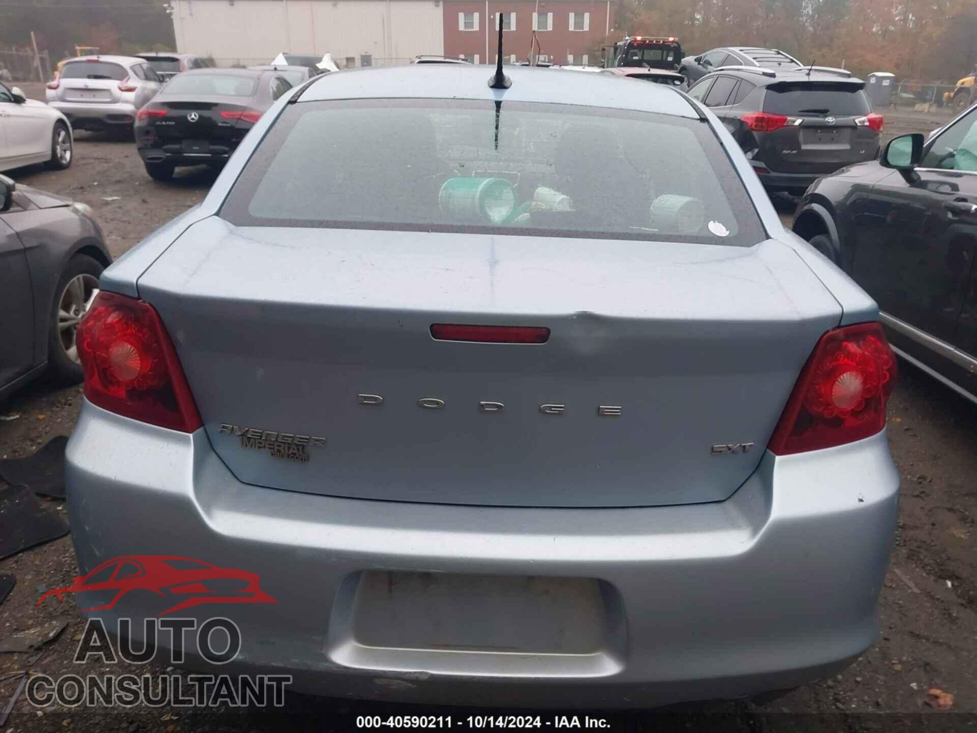 DODGE AVENGER 2013 - 1C3CDZCB7DN682035