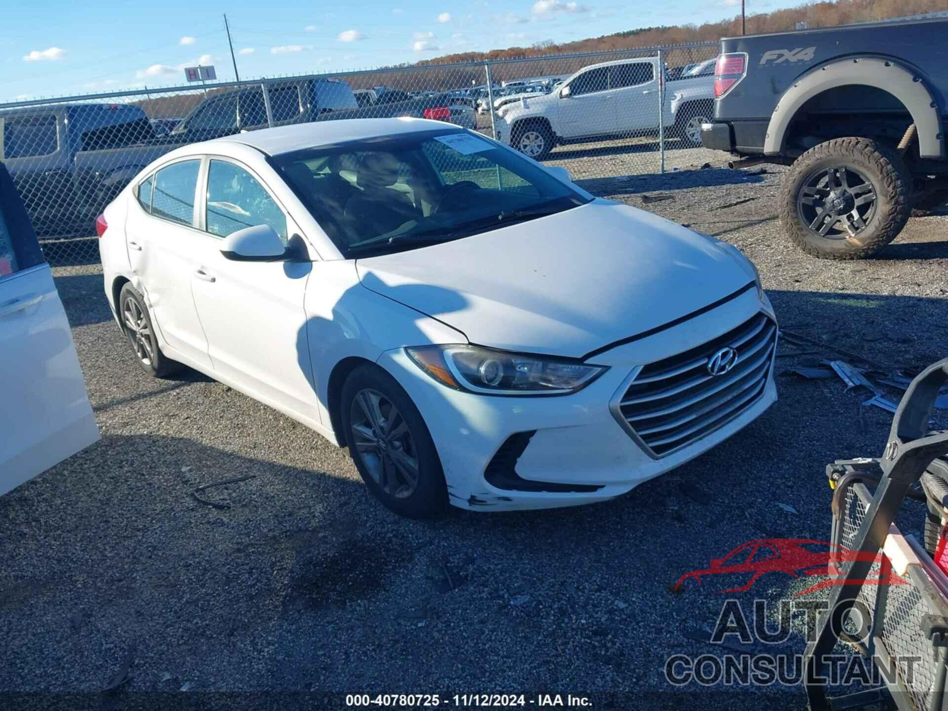 HYUNDAI ELANTRA 2017 - 5NPD84LF0HH211053