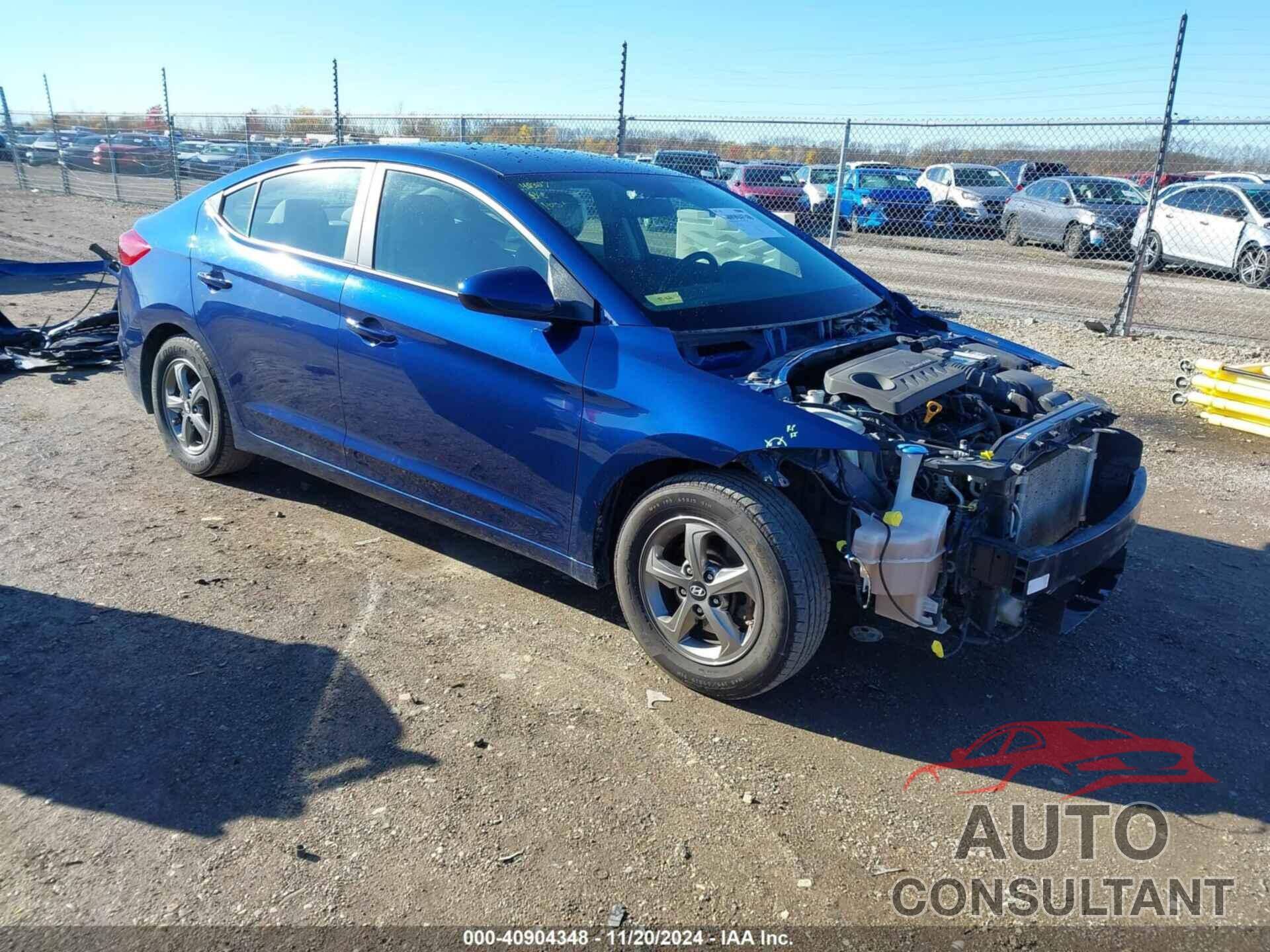 HYUNDAI ELANTRA 2017 - 5NPD94LAXHH130188