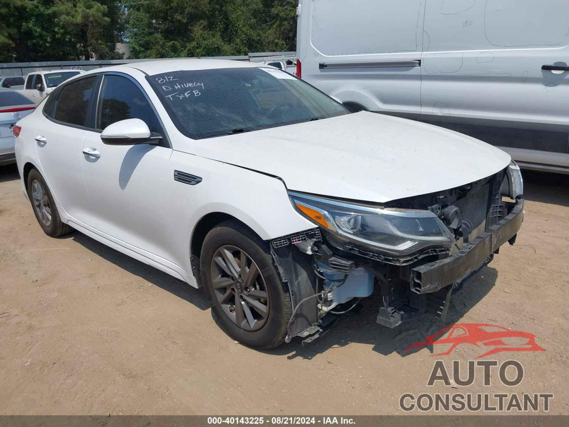 KIA OPTIMA 2019 - 5XXGT4L36KG373676