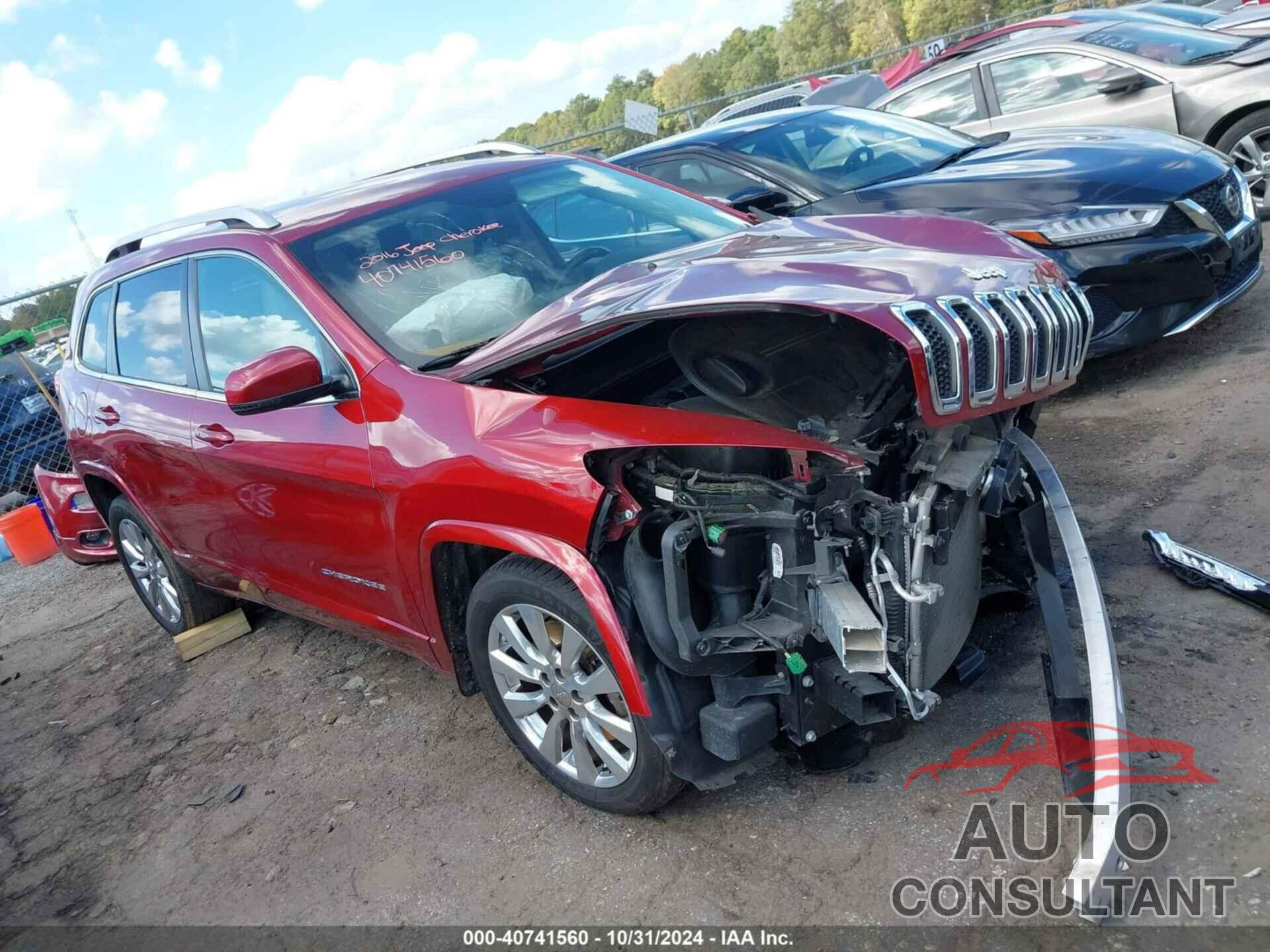 JEEP CHEROKEE 2016 - 1C4PJLJS0GW302991