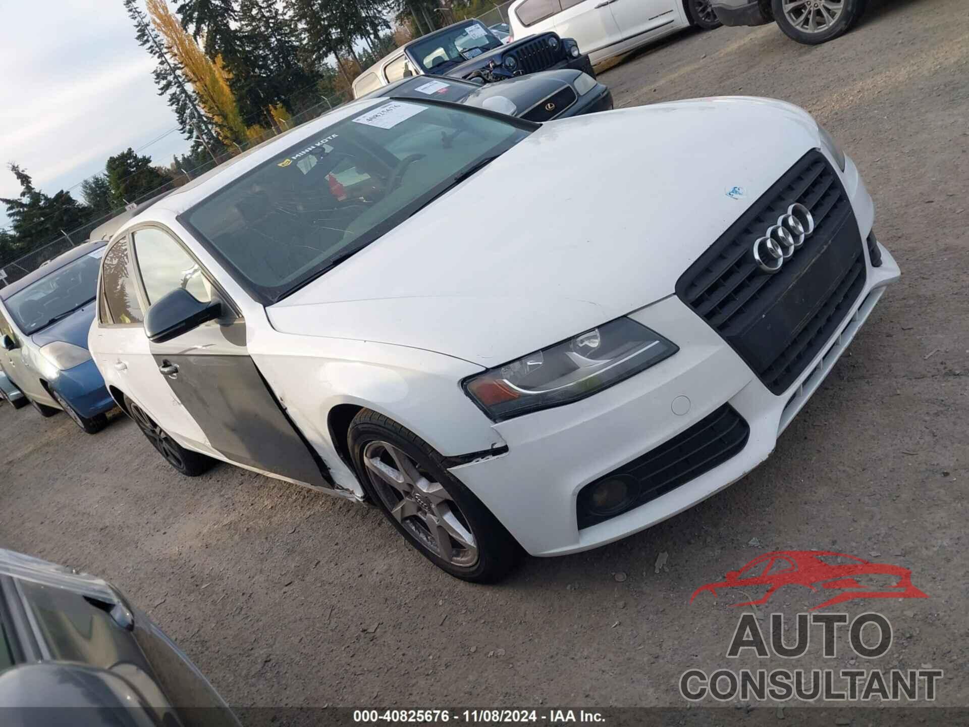 AUDI A4 2009 - WAUJF78K59N053548