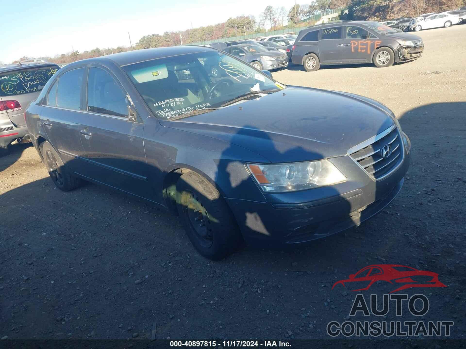 HYUNDAI SONATA 2009 - 5NPET46C79H480267
