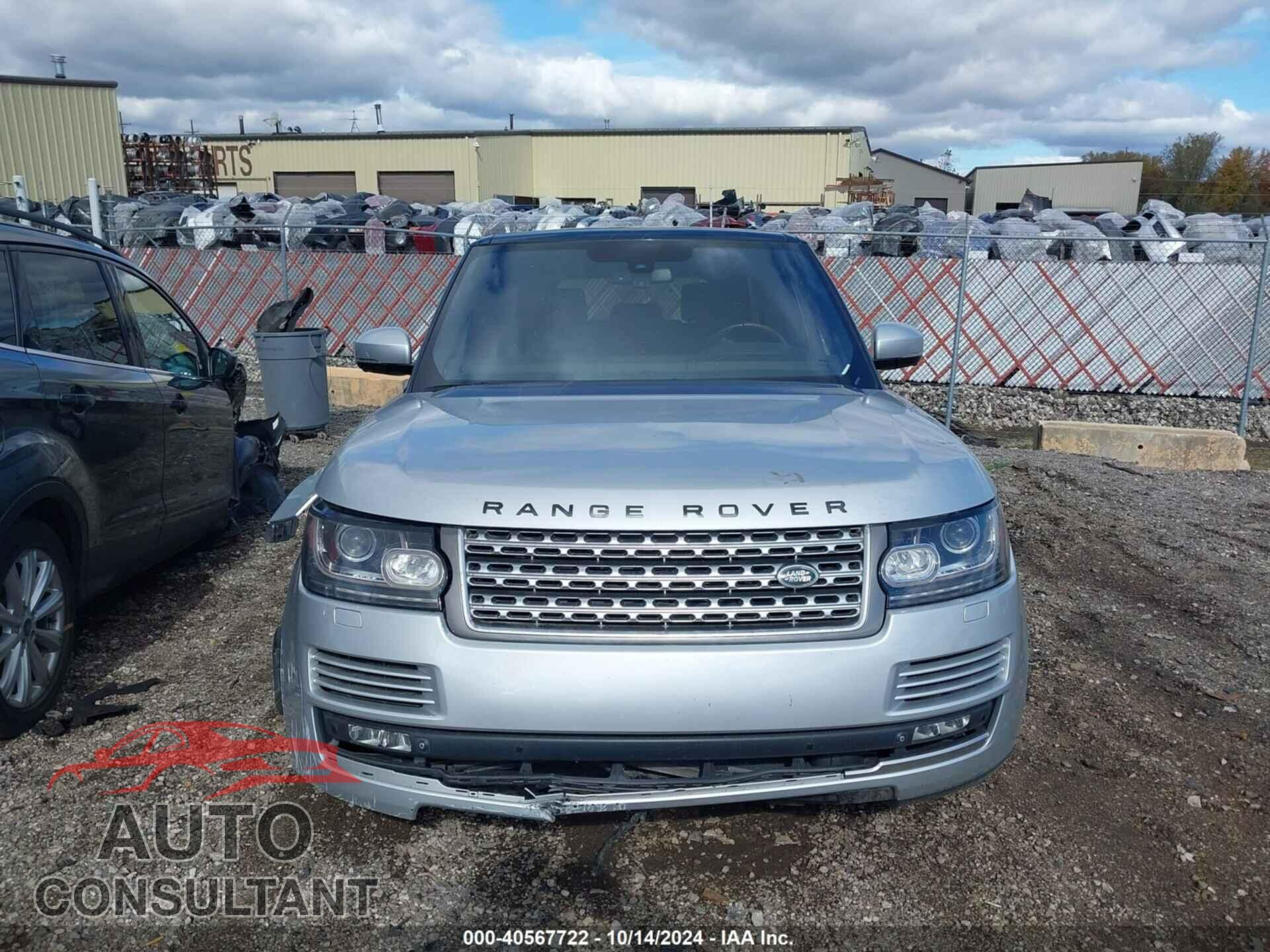 LAND ROVER RANGE ROVER 2014 - SALGS2EF4EA150978