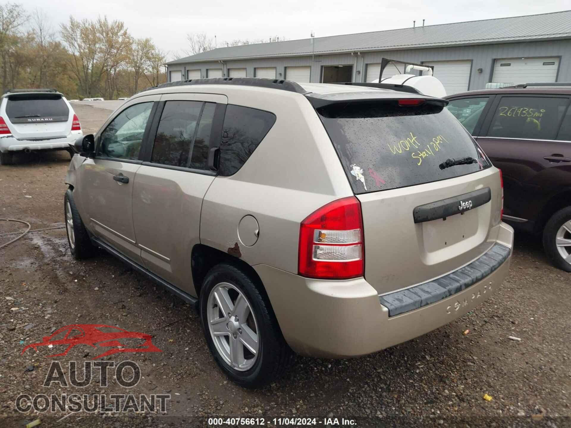 JEEP COMPASS 2009 - 1J4FT47B79D201183