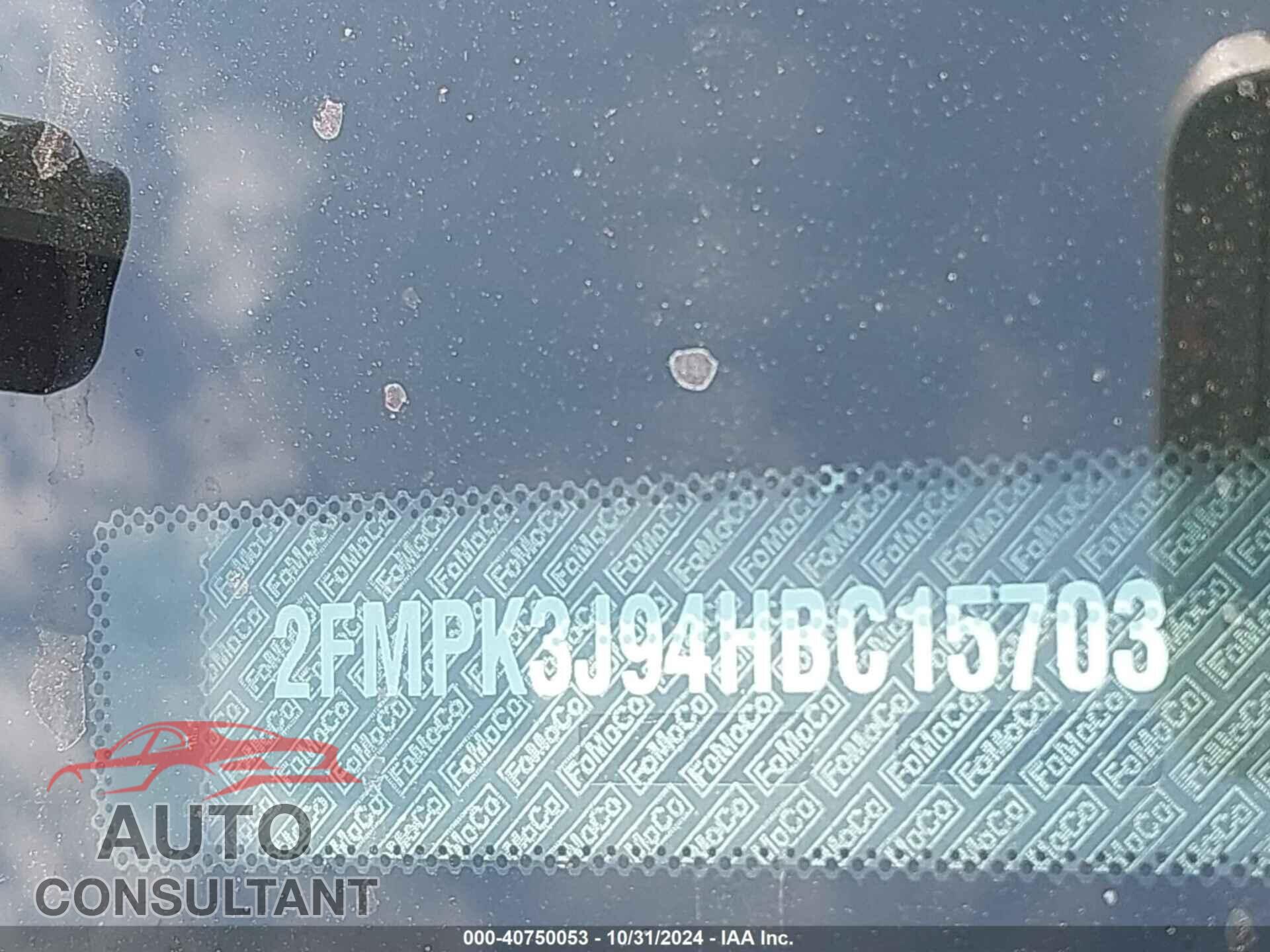 FORD EDGE 2017 - 2FMPK3J94HBC15703