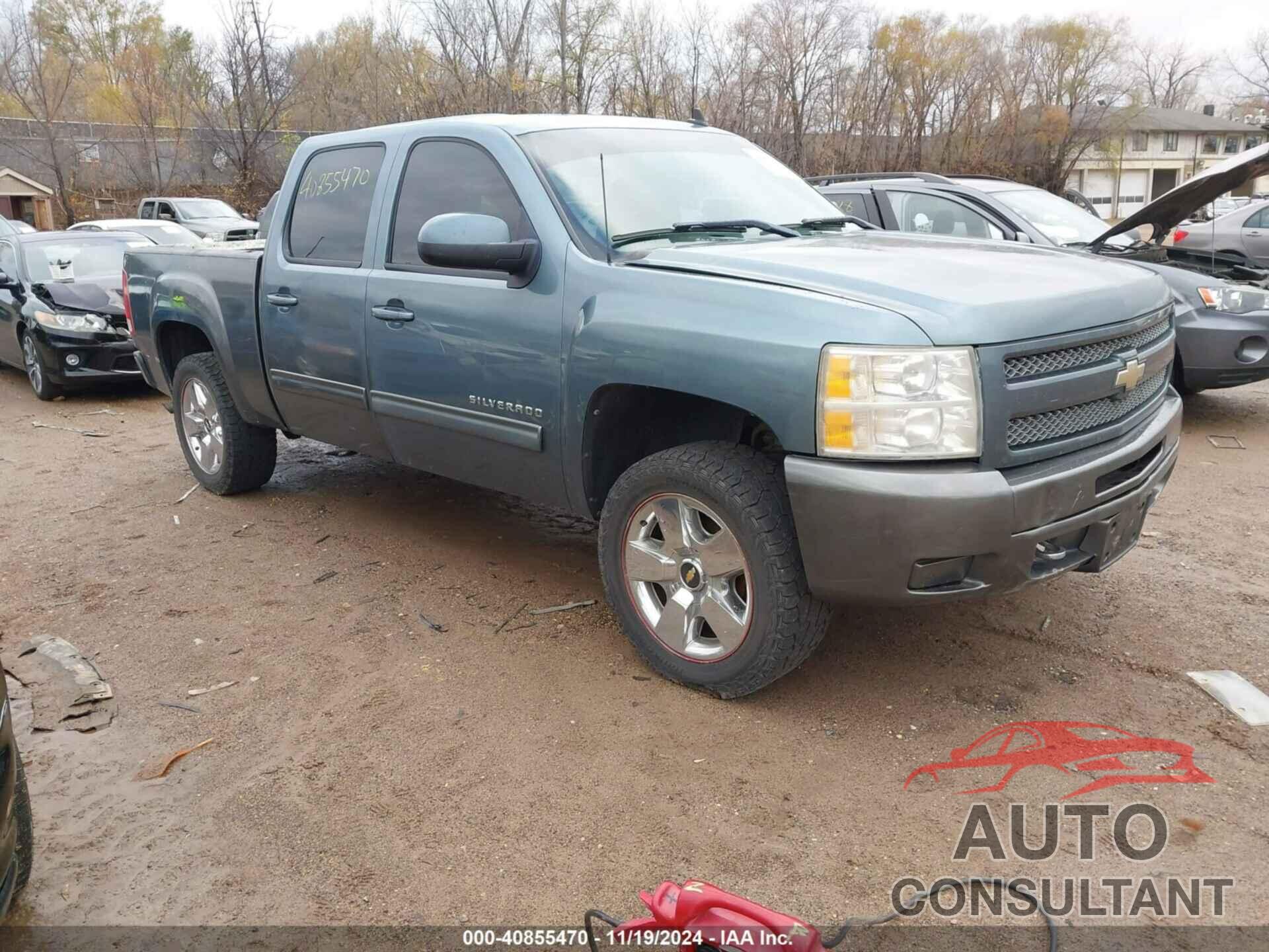 CHEVROLET SILVERADO 1500 2011 - 3GCPKSE37BG101185