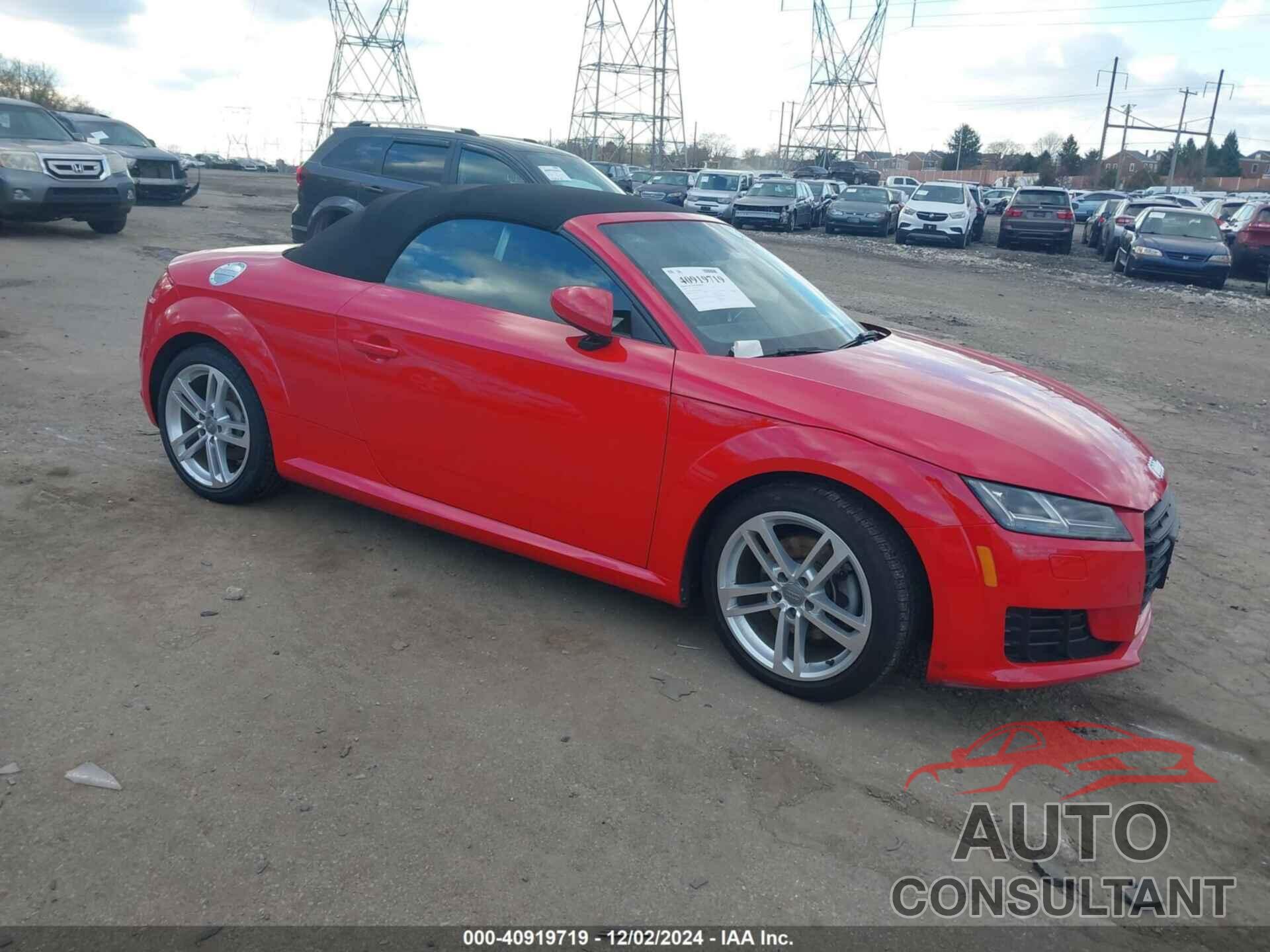 AUDI TT 2016 - TRUT5CFV2G1020537