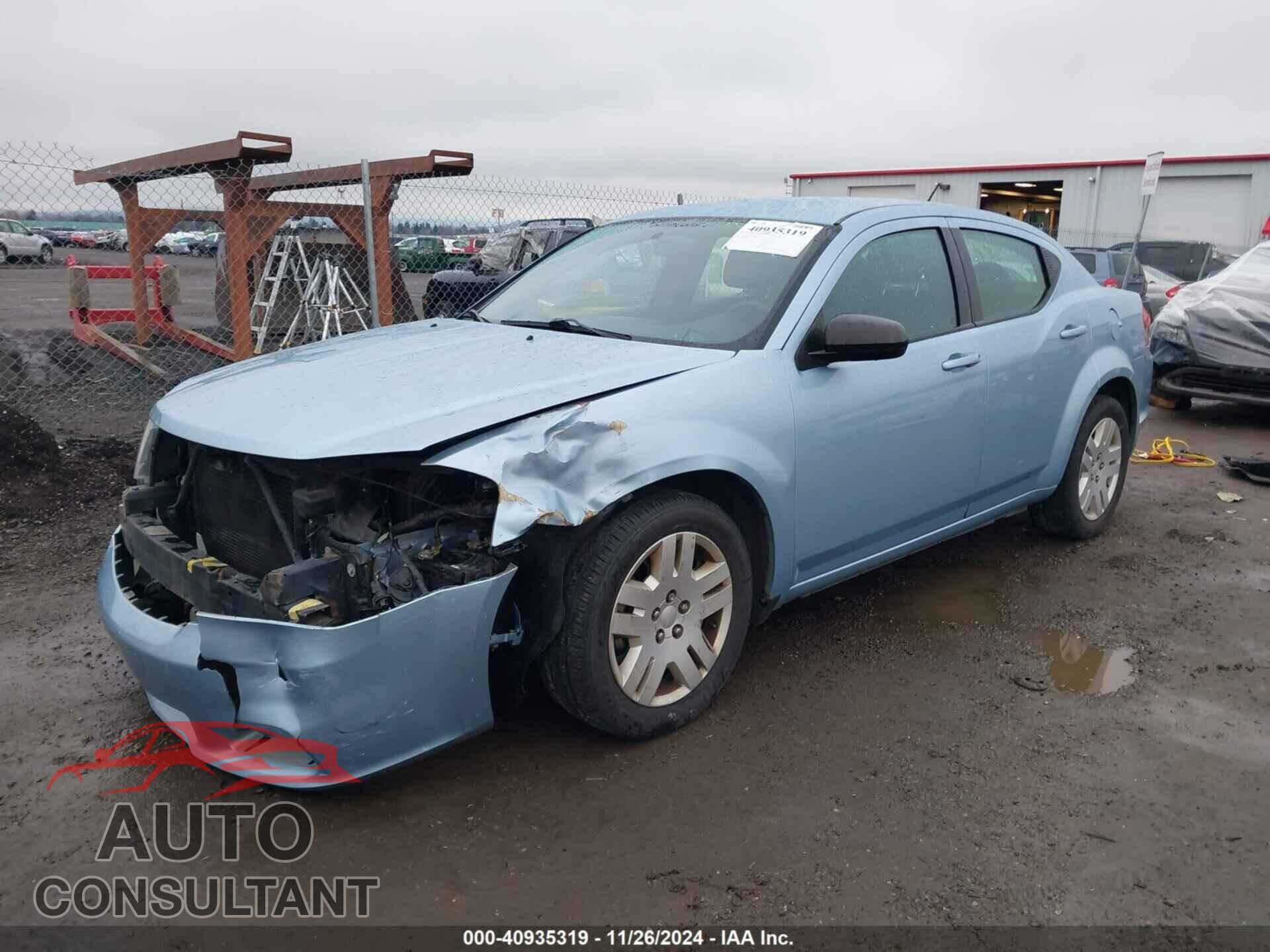 DODGE AVENGER 2013 - 1C3CDZAB6DN650616