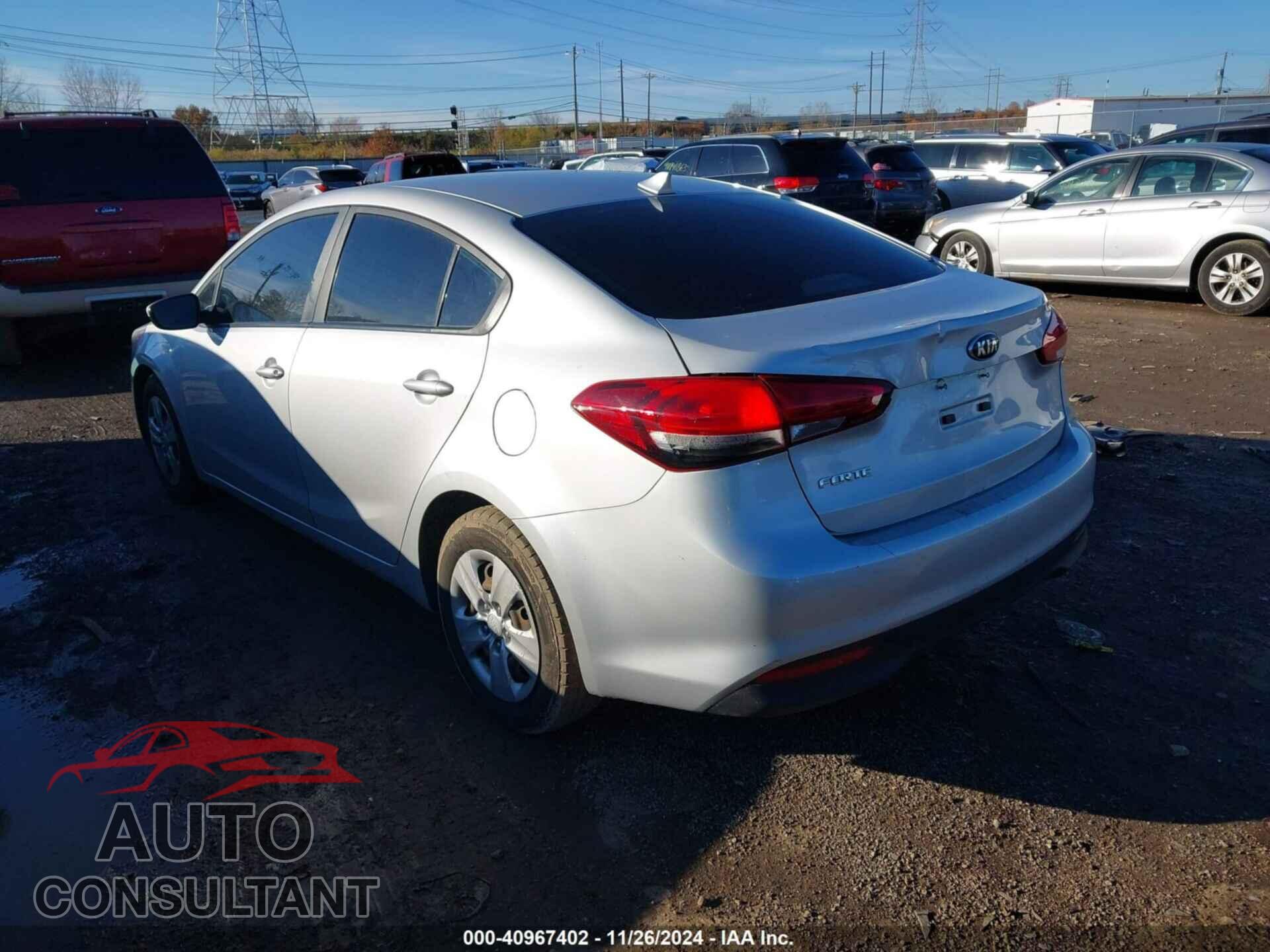 KIA FORTE 2017 - 3KPFK4A74HE087203