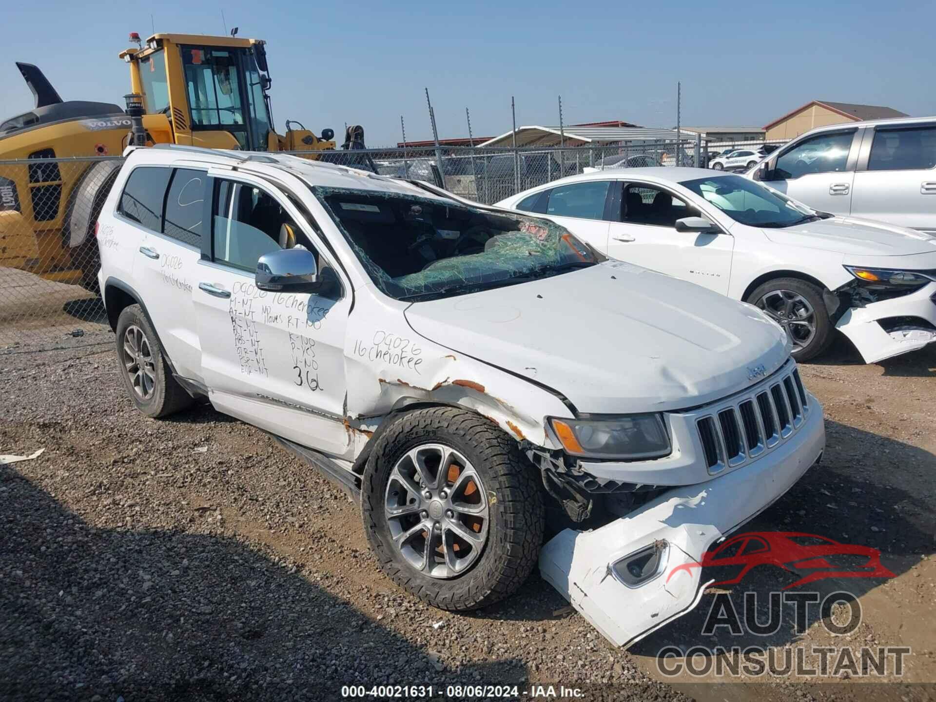 JEEP GRAND CHEROKEE 2016 - 1C4RJEBG2GC382312
