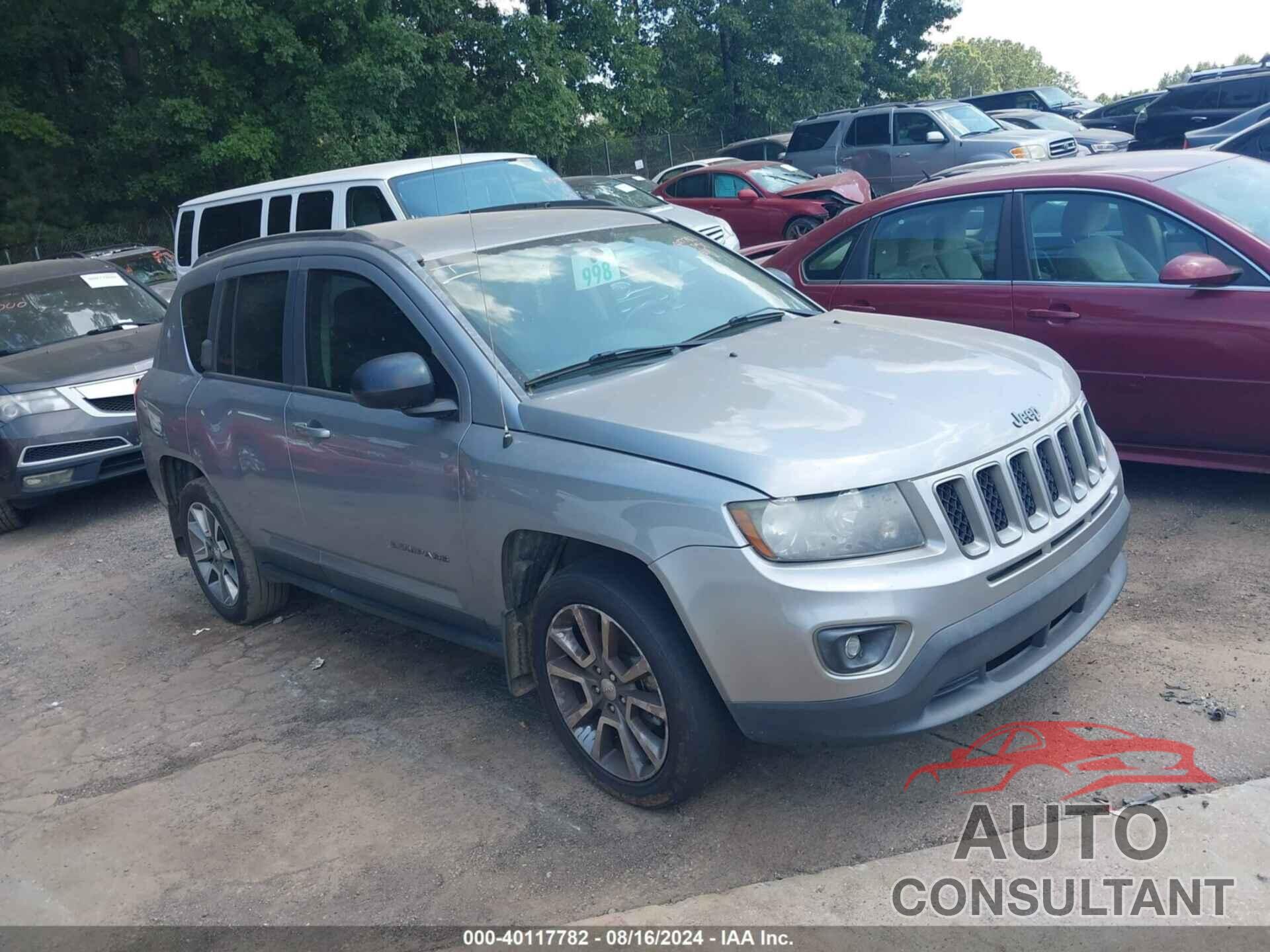 JEEP COMPASS 2016 - 1C4NJCBA5GD590287