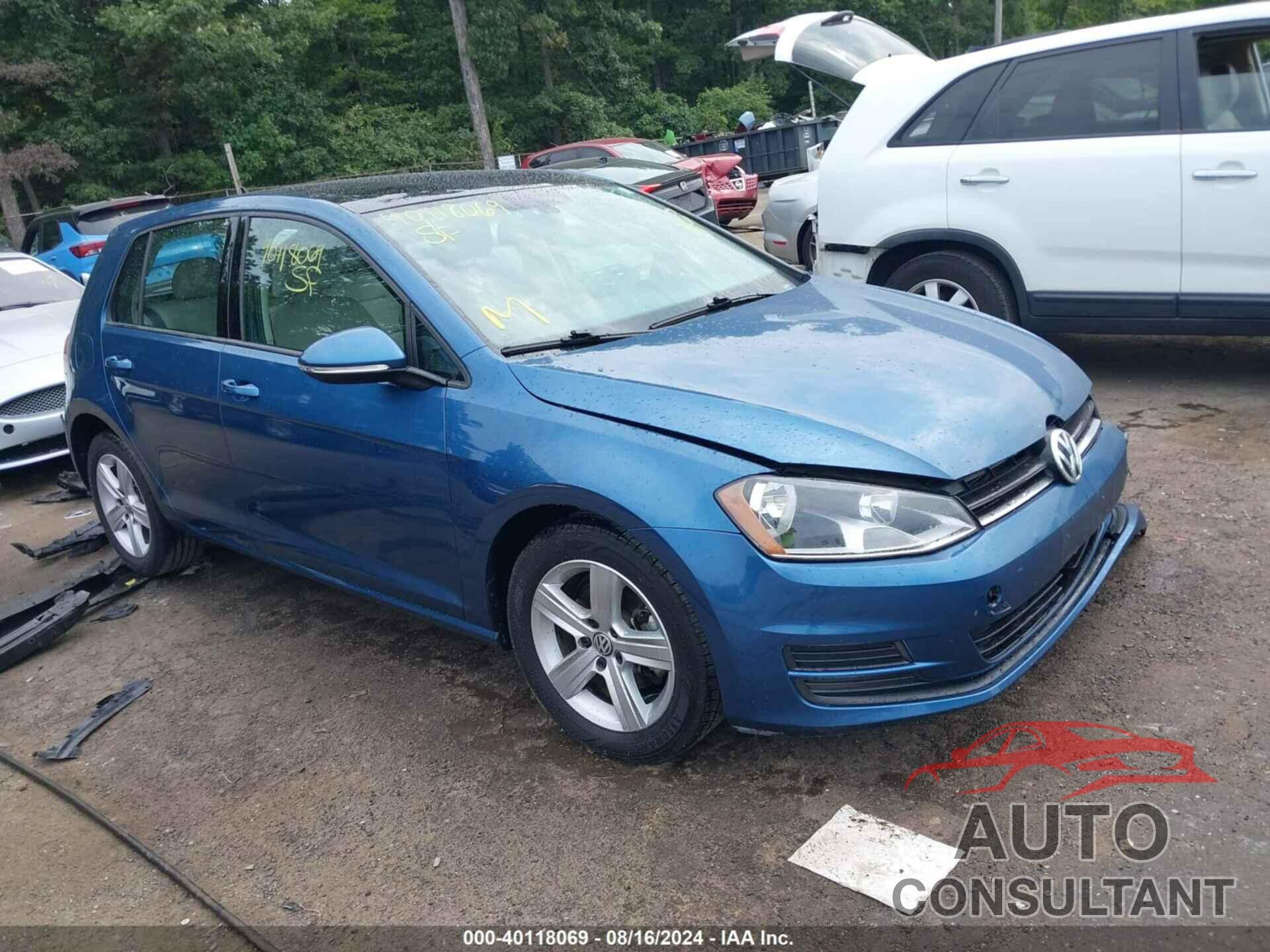 VOLKSWAGEN GOLF 2017 - 3VW217AUXHM051155