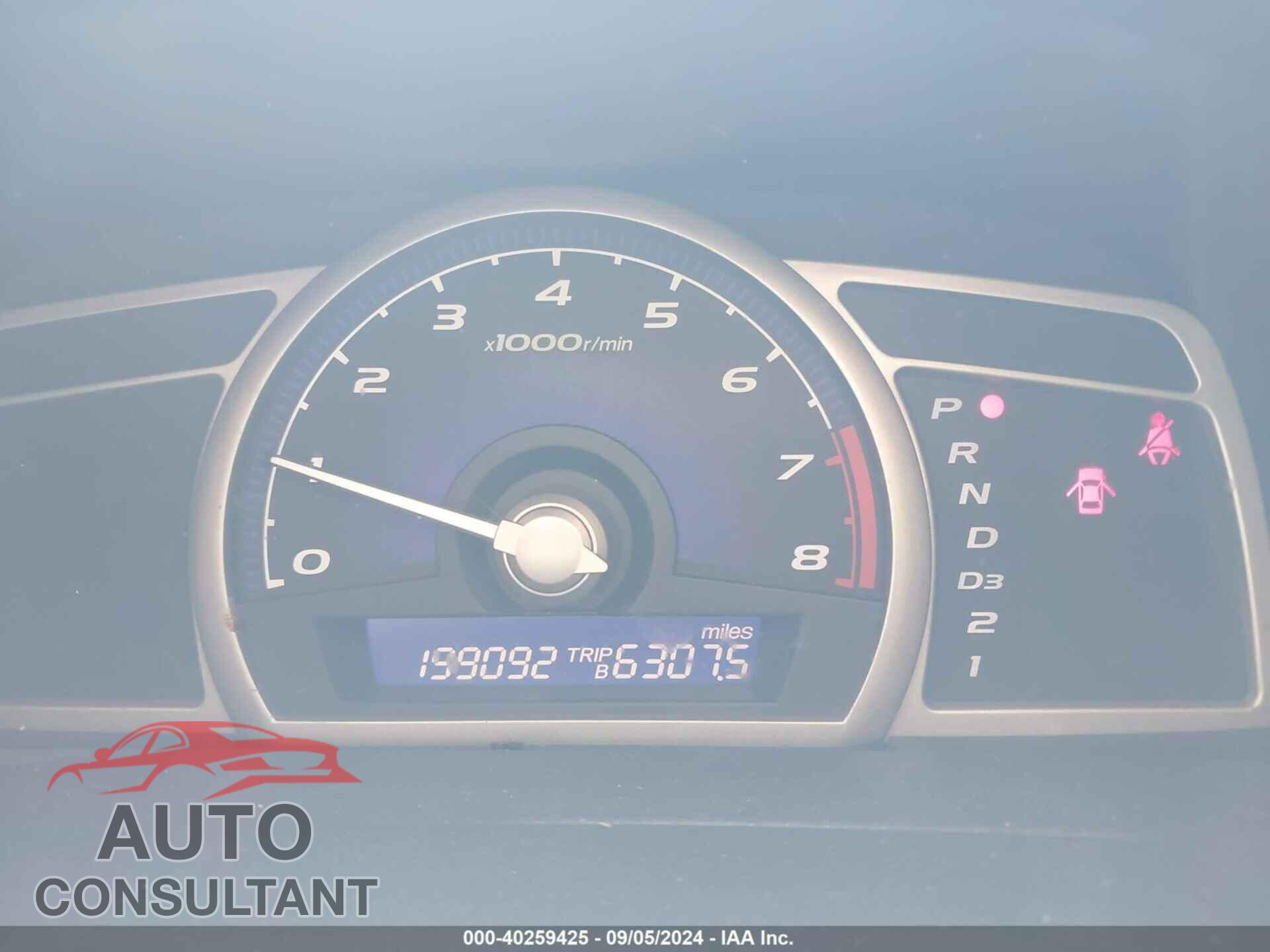 HONDA CIVIC 2010 - 2HGFA1F56AH534229
