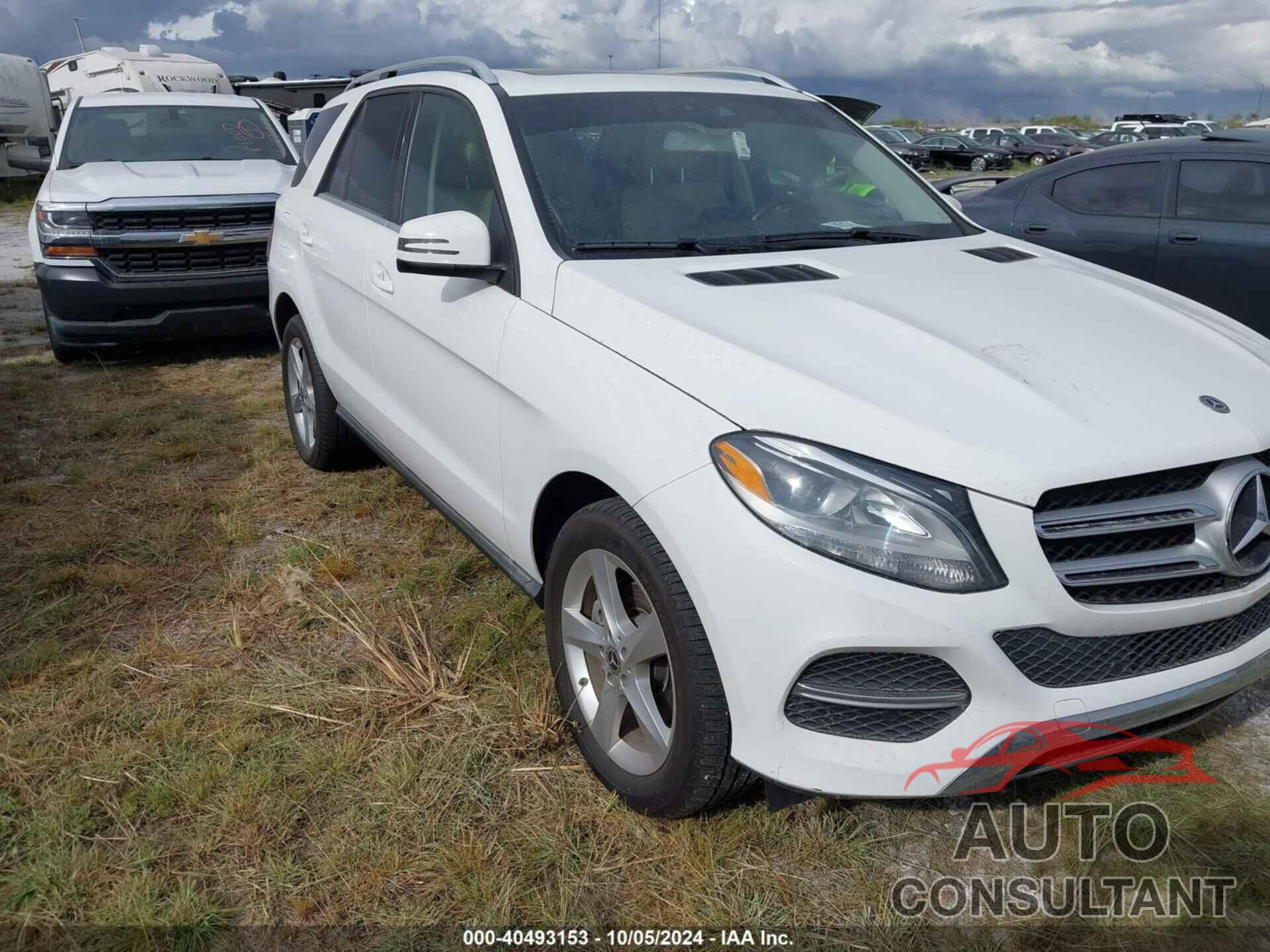 MERCEDES-BENZ GLE 2017 - 4JGDA5JB4HA958345