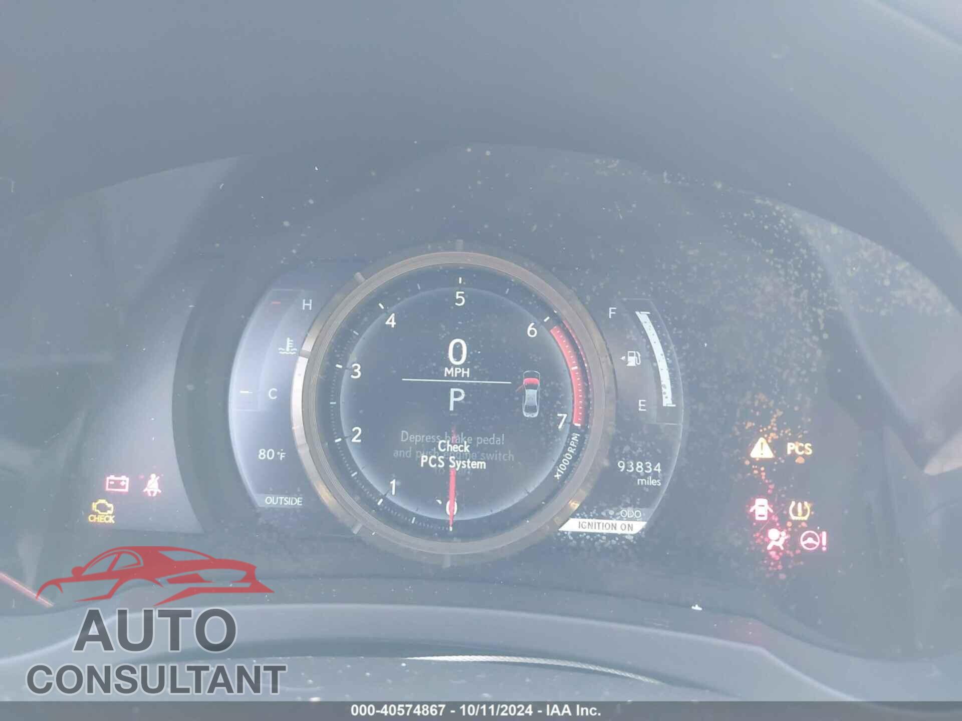 LEXUS IS 2016 - JTHBA1D25G5035989