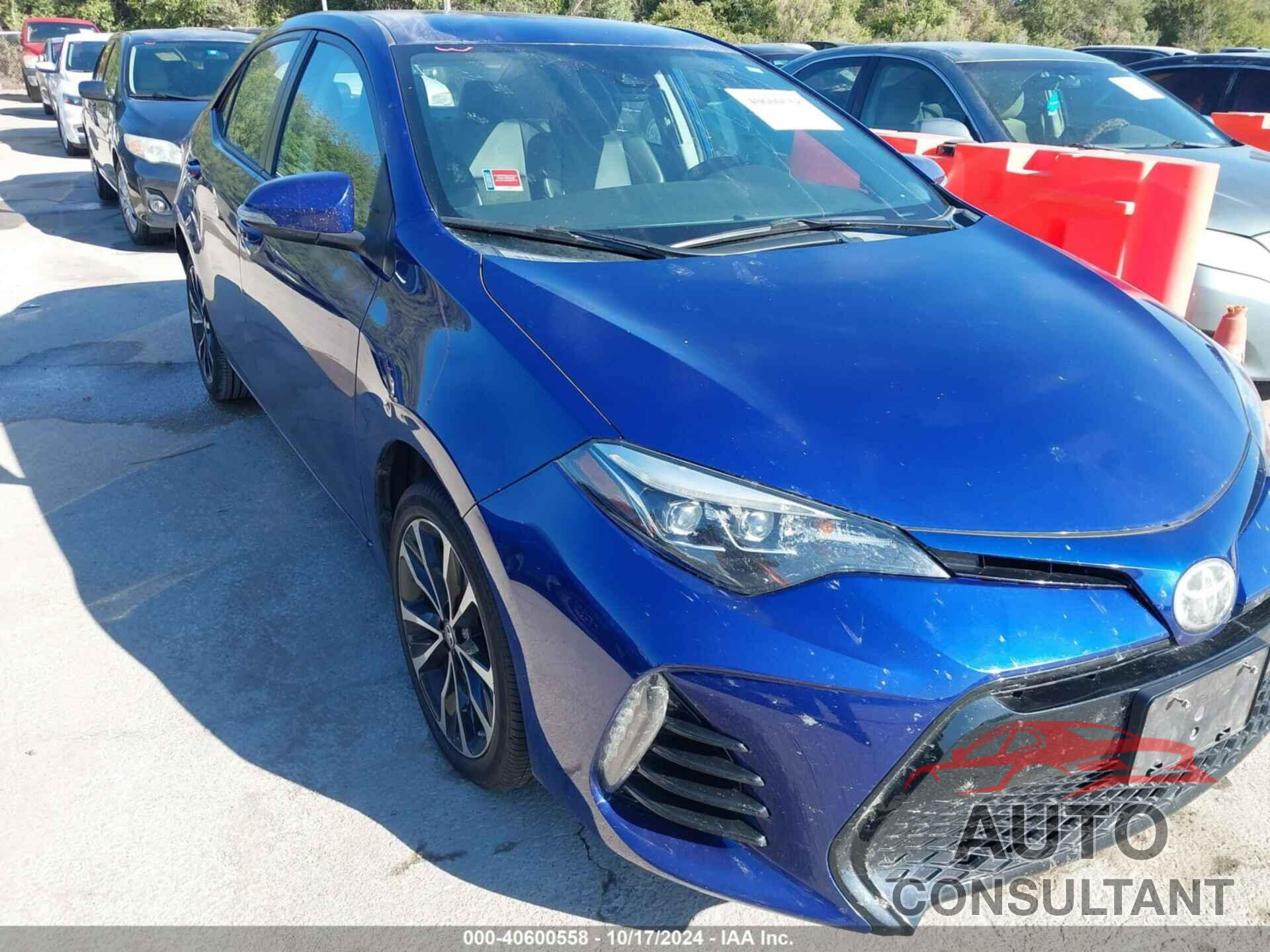 TOYOTA COROLLA 2017 - 5YFBURHE1HP696399