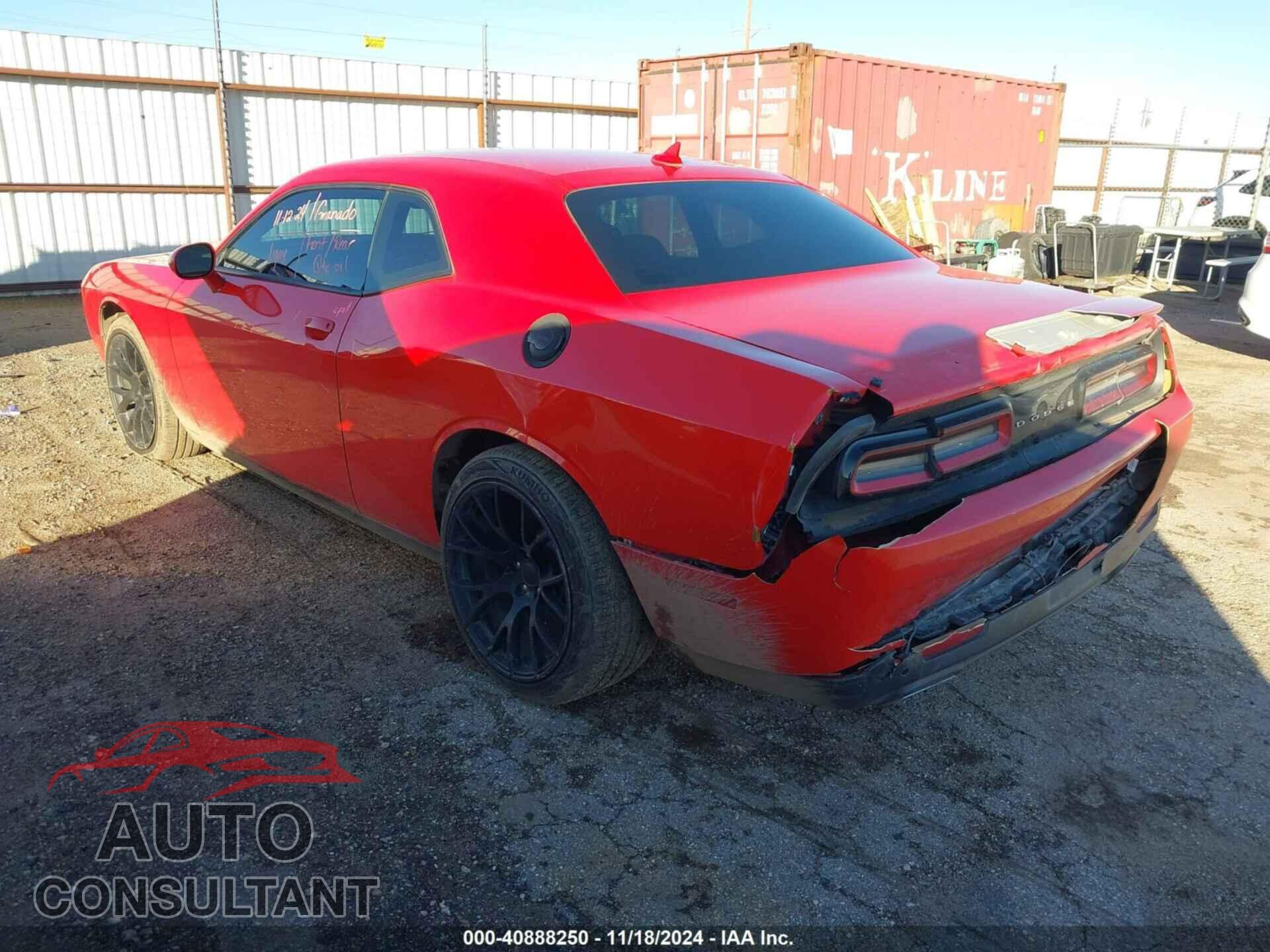 DODGE CHALLENGER 2016 - 2C3CDZAG2GH108227