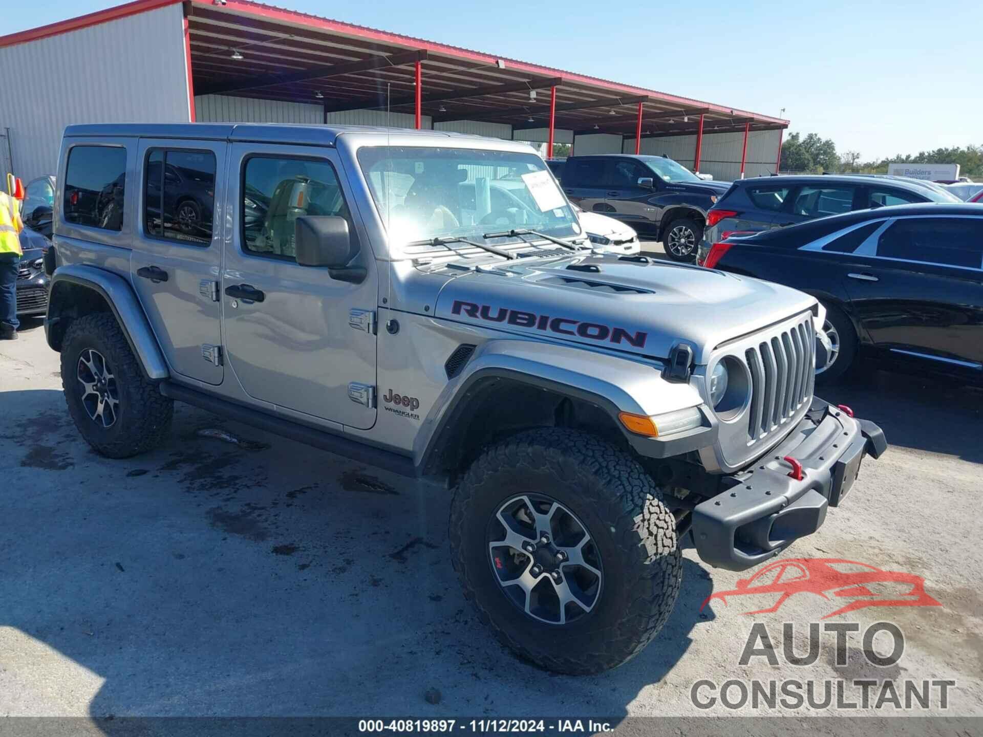 JEEP WRANGLER UNLIMITED 2019 - 1C4HJXFNXKW588260