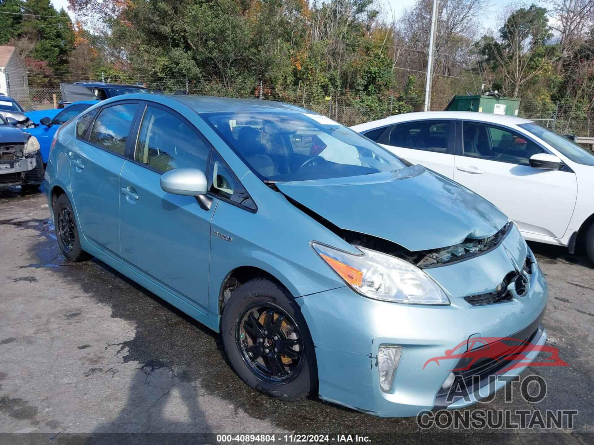 TOYOTA PRIUS 2014 - JTDKN3DU7E1817511