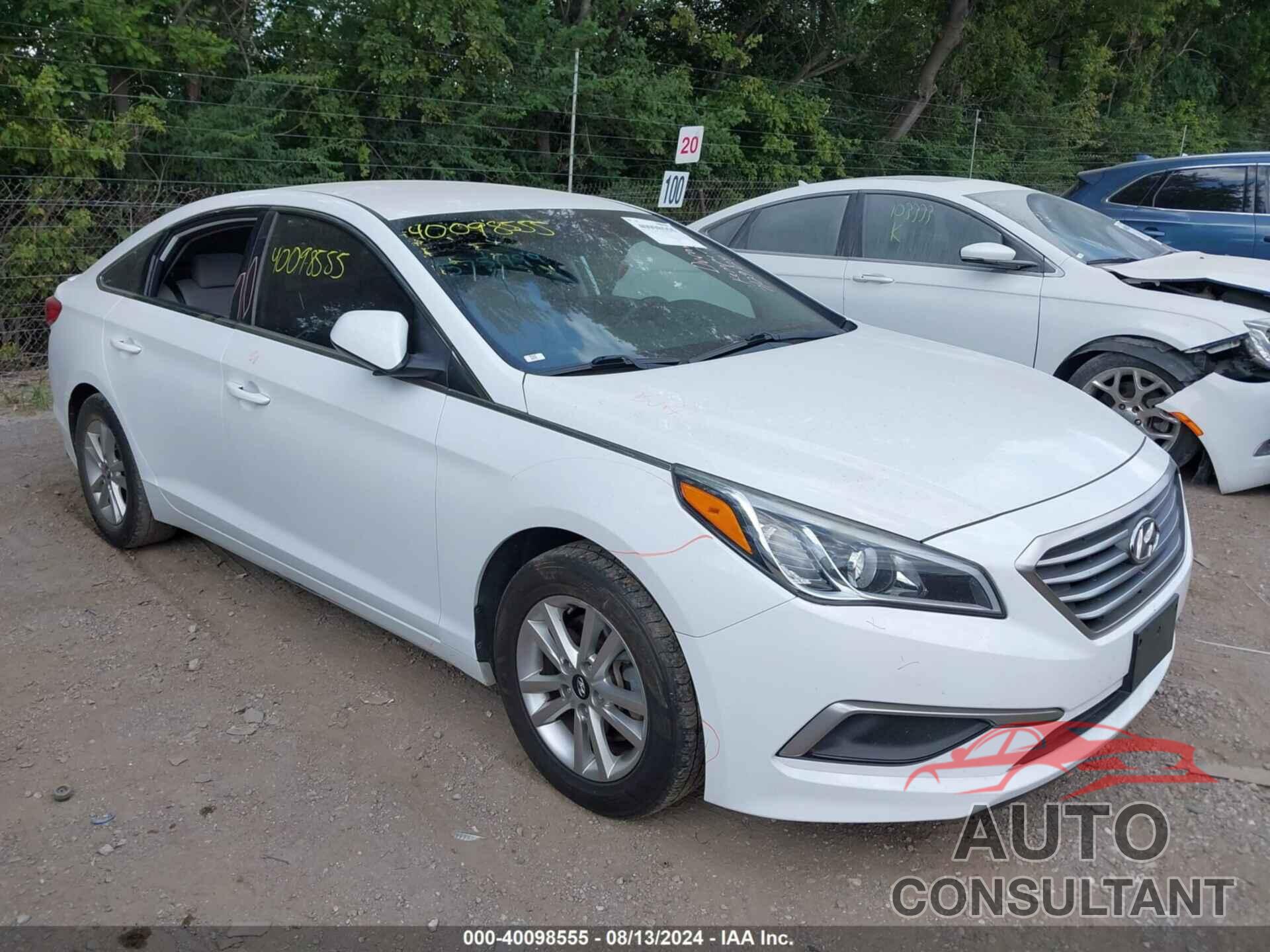 HYUNDAI SONATA 2017 - 5NPE24AF6HH575499