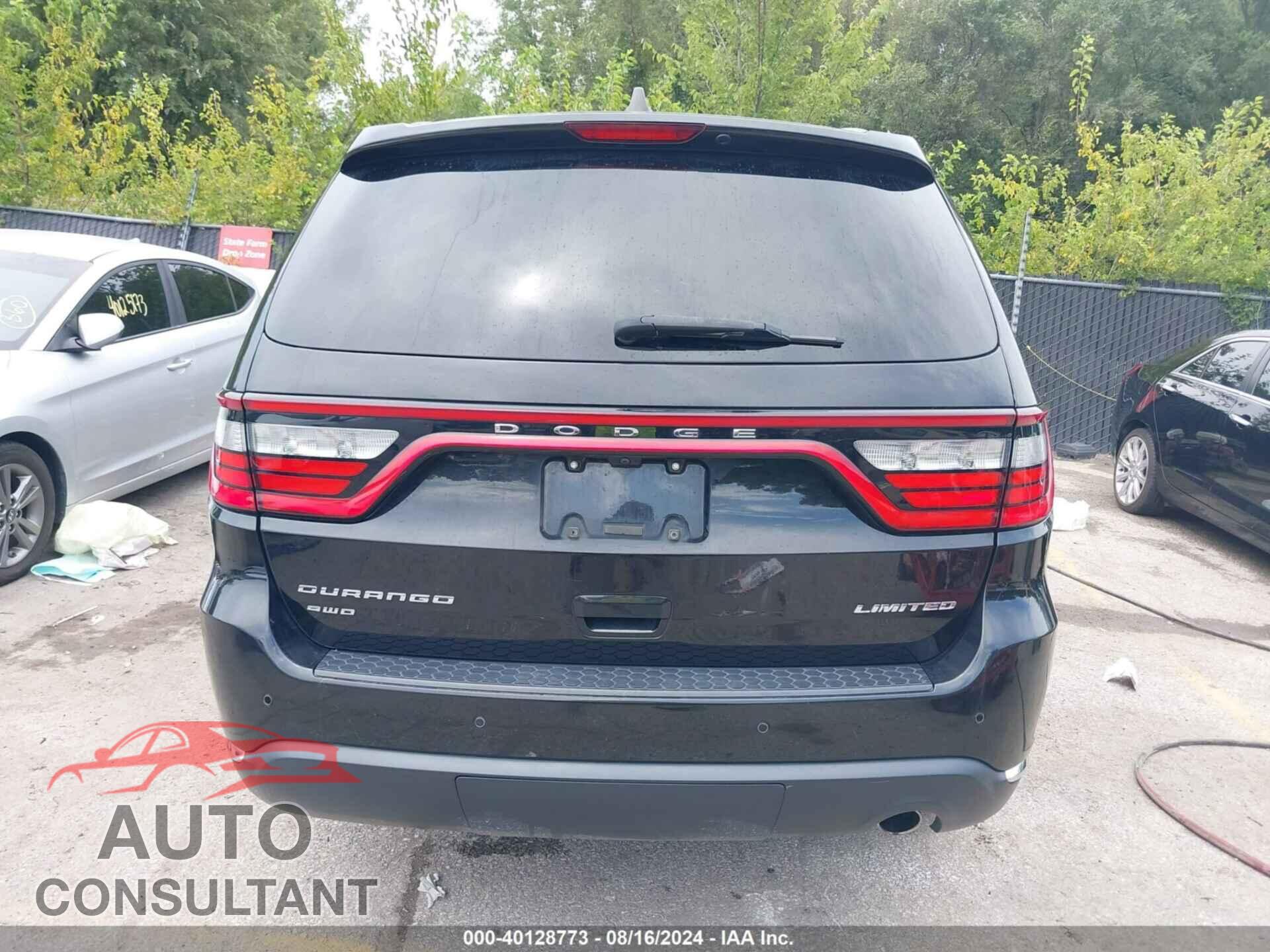 DODGE DURANGO 2016 - 1C4RDJDG4GC331066