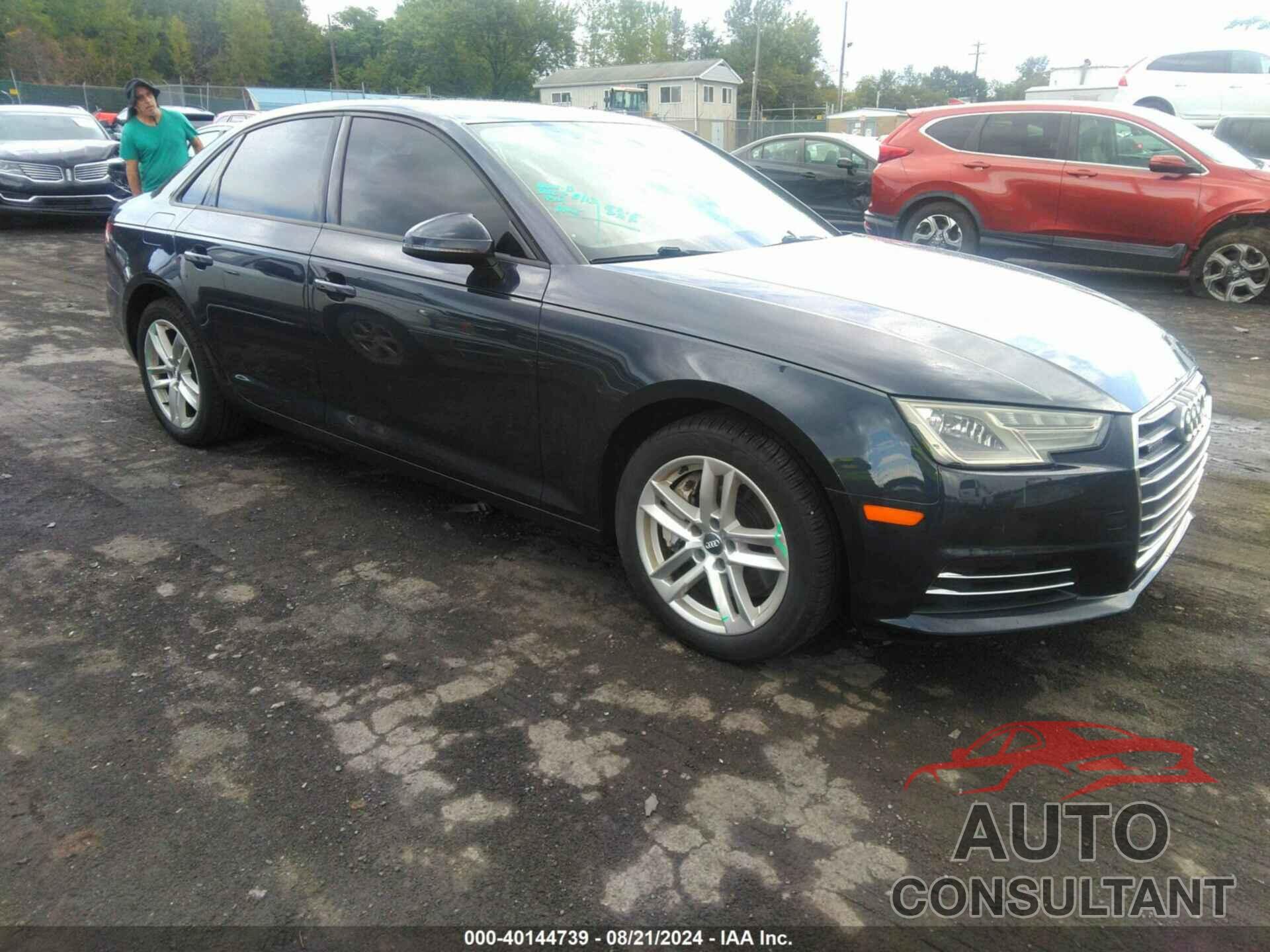 AUDI A4 2017 - WAUANAF49HN037145