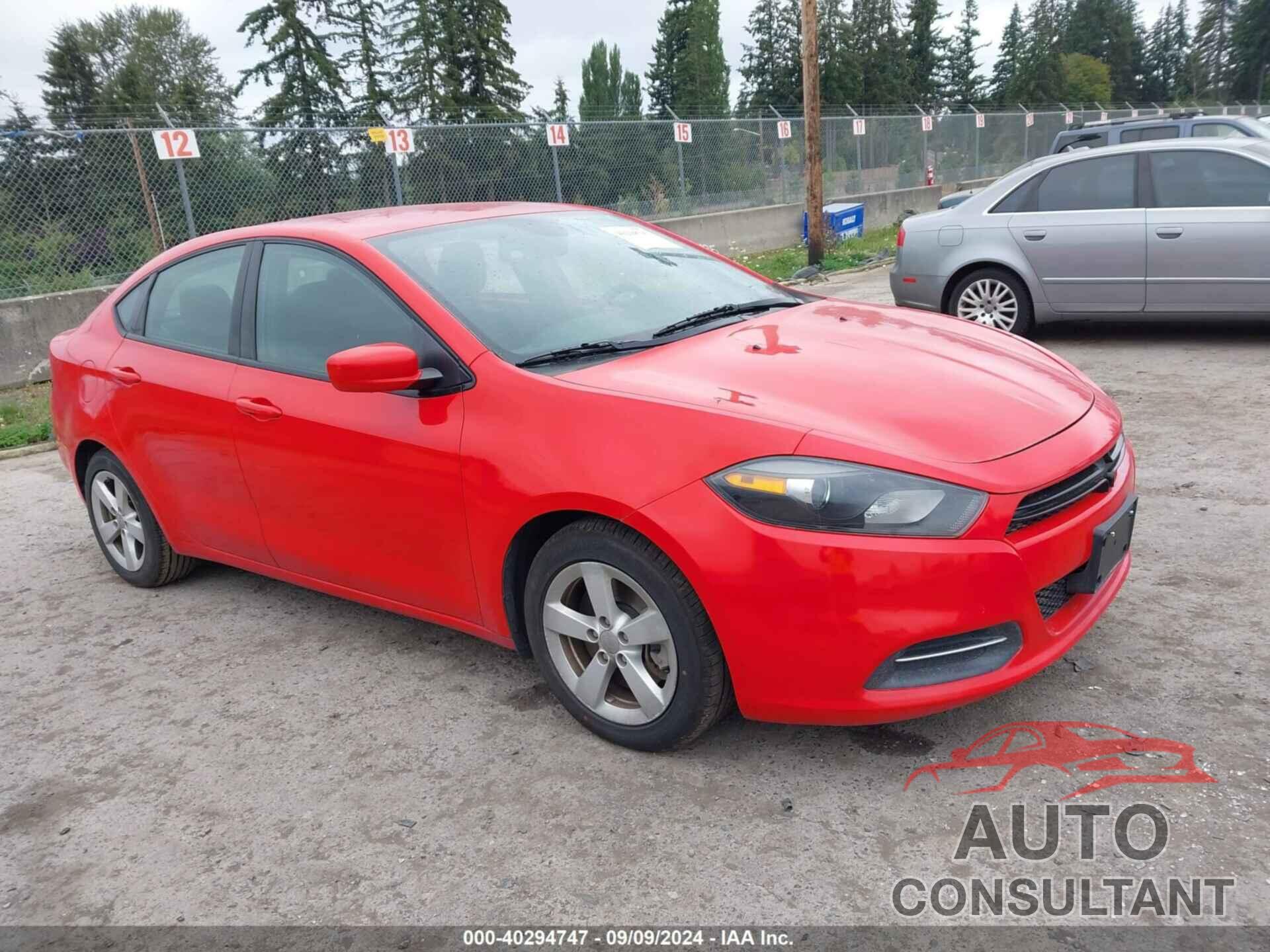 DODGE DART 2016 - 1C3CDFBBXGD767252