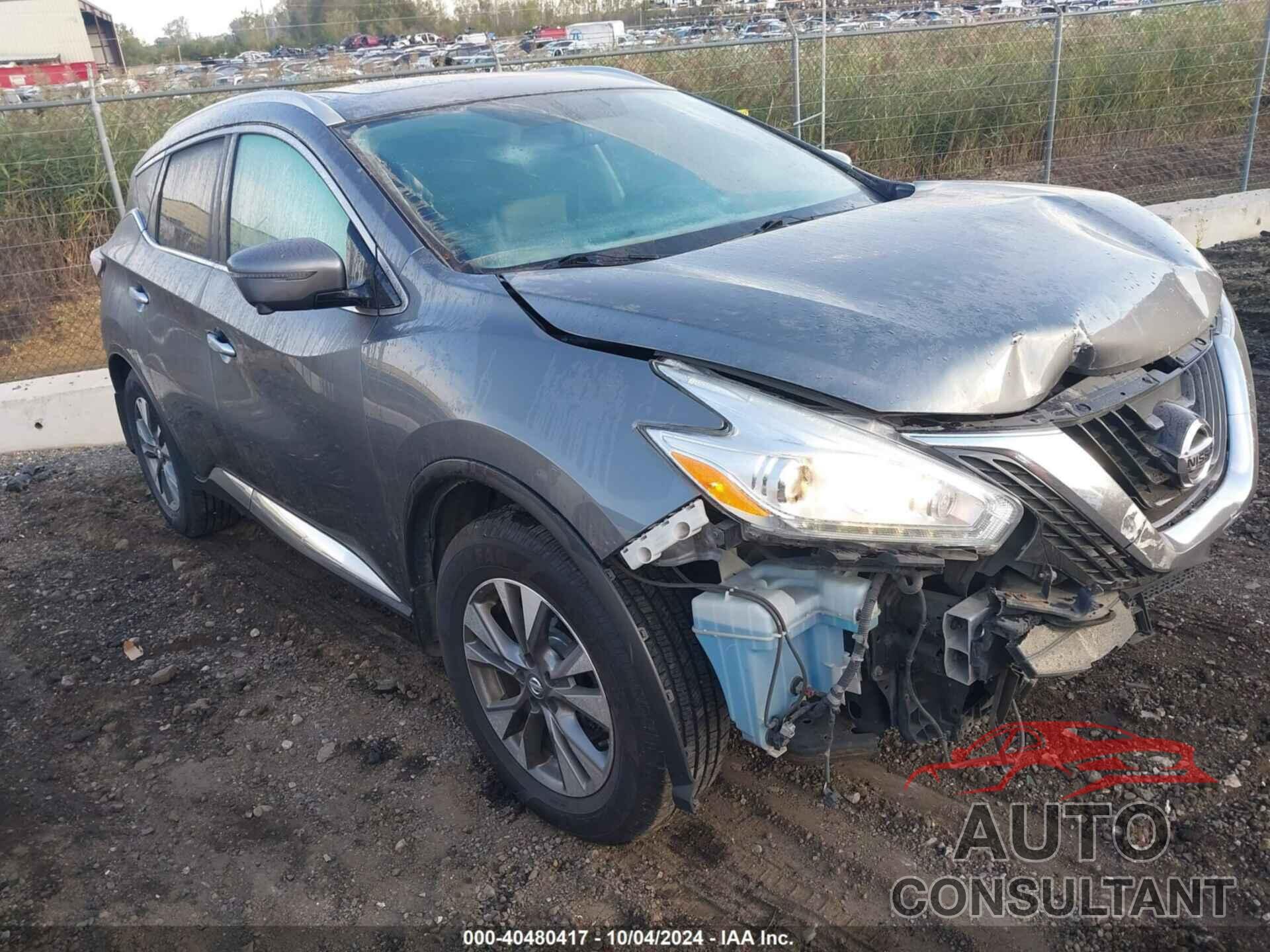 NISSAN MURANO 2017 - 5N1AZ2MH0HN186123