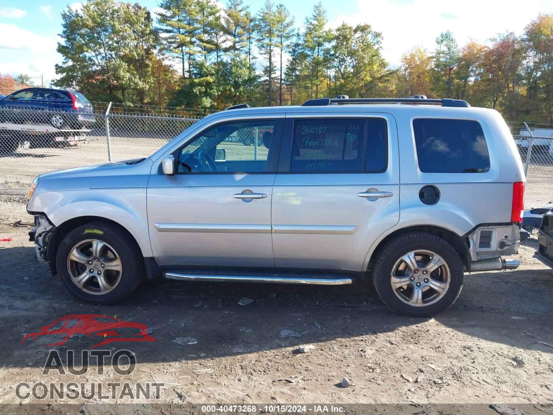 HONDA PILOT 2013 - 5FNYF4H68DB042182