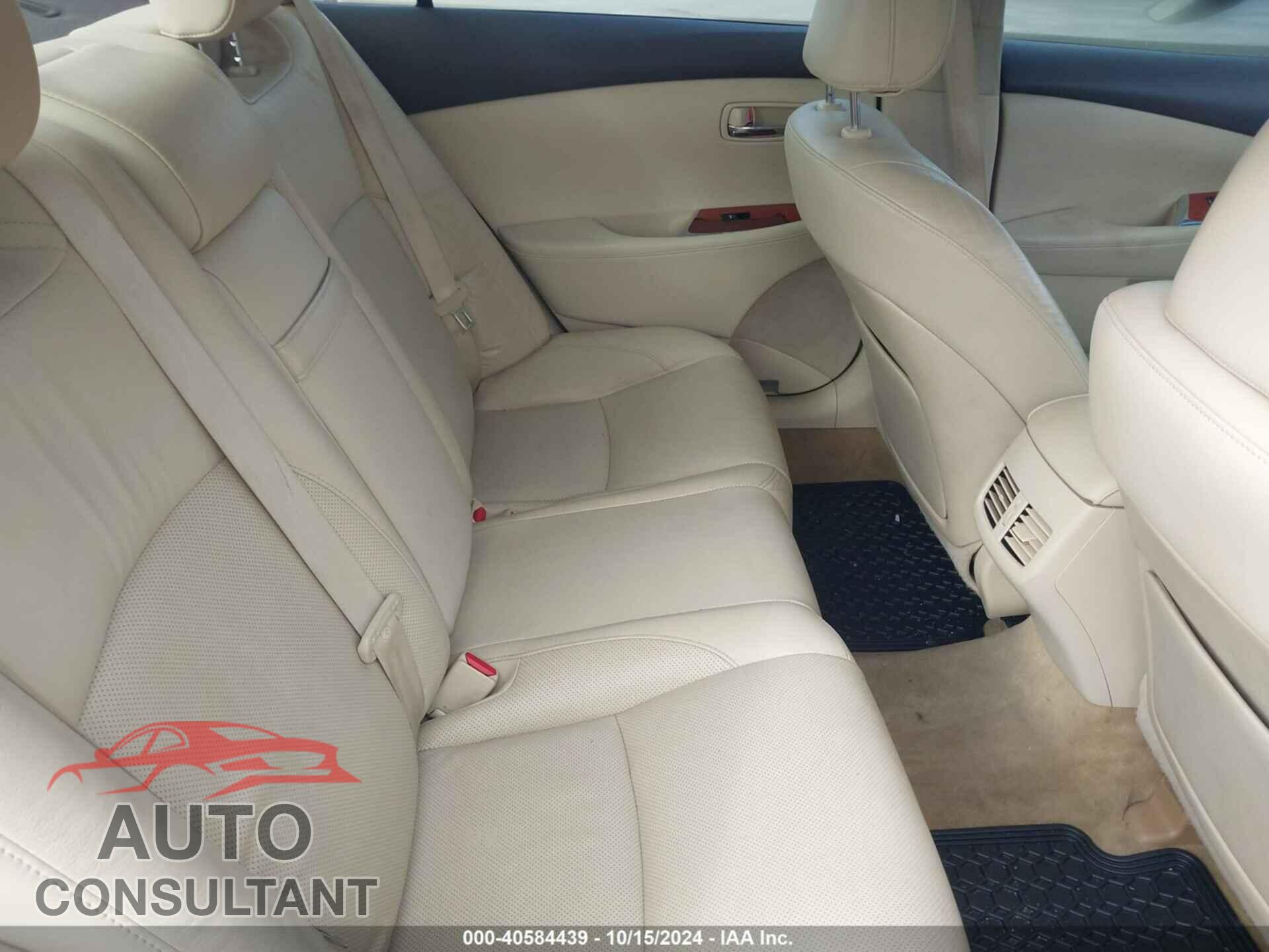 LEXUS ES 350 2011 - JTHBK1EG3B2472150