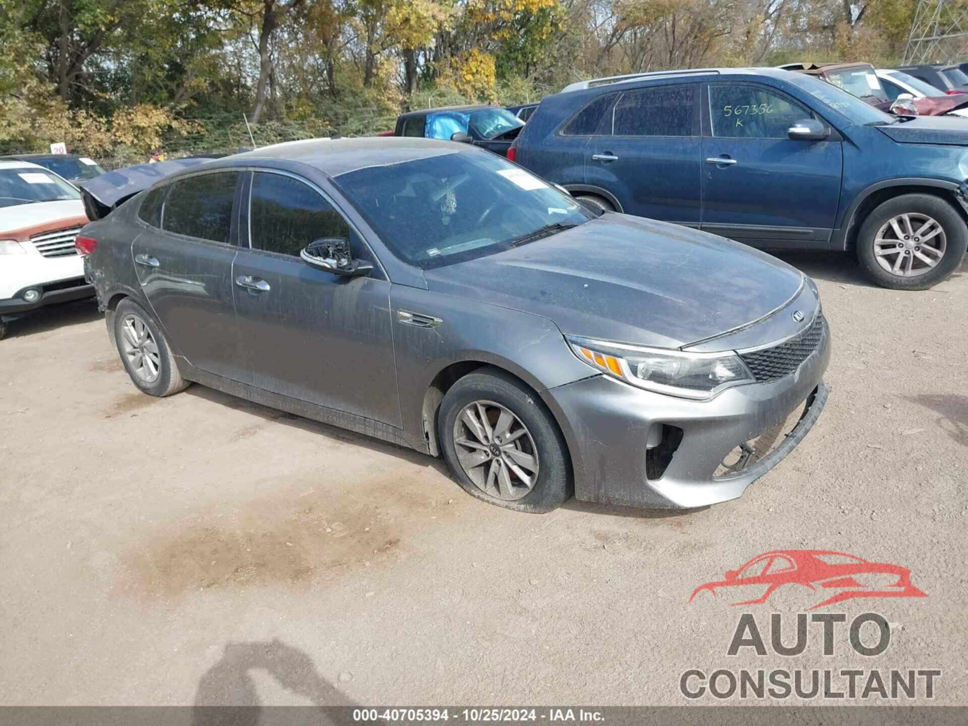 KIA OPTIMA 2018 - 5XXGT4L3XJG197827