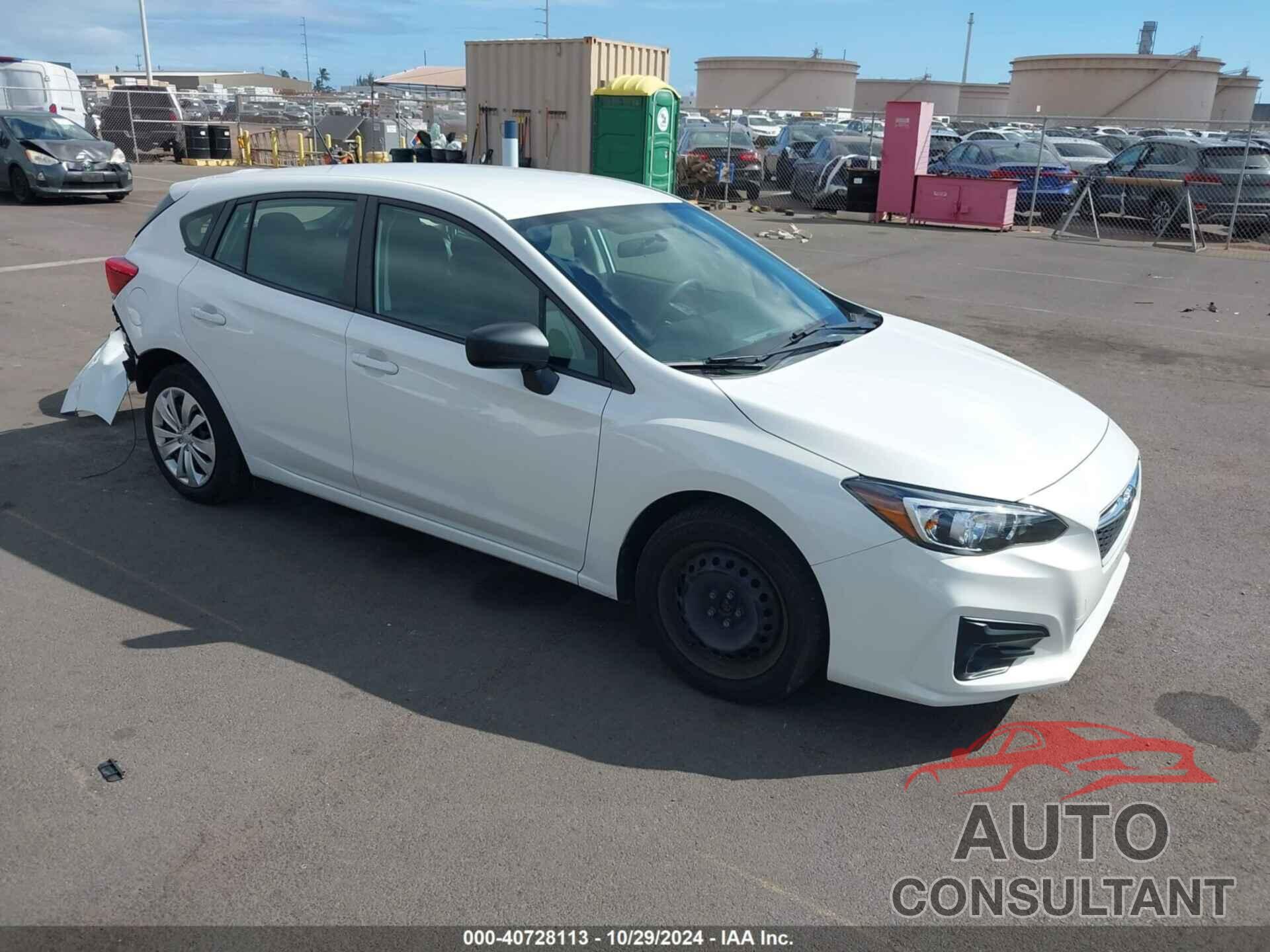 SUBARU IMPREZA 2019 - 4S3GTAA66K3723089