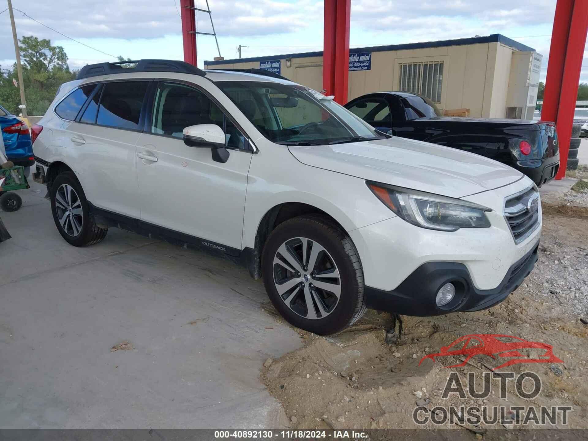 SUBARU OUTBACK 2019 - 4S4BSENC0K3308575